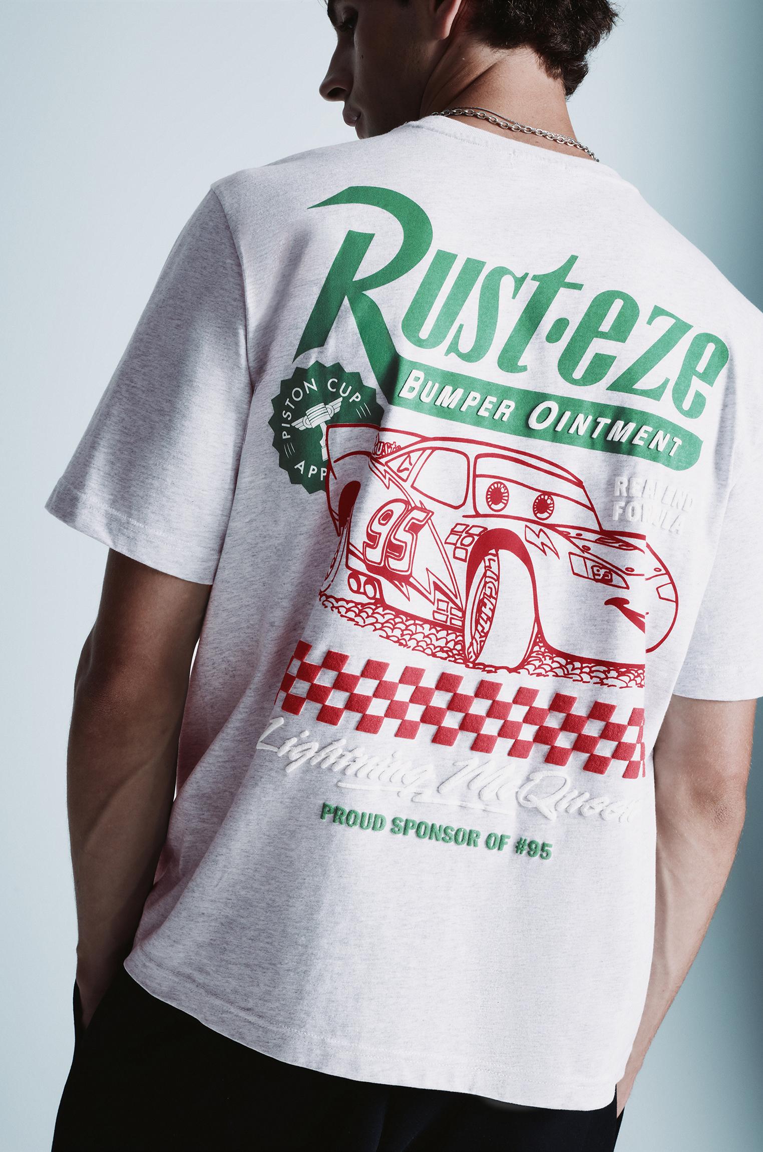 Cars regular fit T-shirt — Grey marl