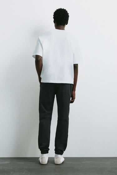 Regular fit jogging trousers — Black 2
