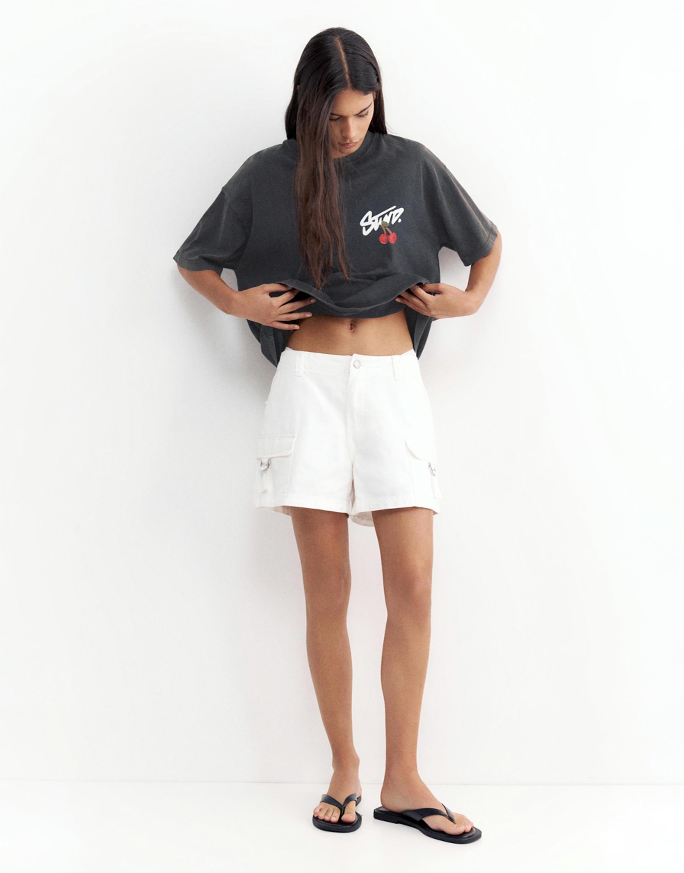 STWD graphic T-shirt — Grey