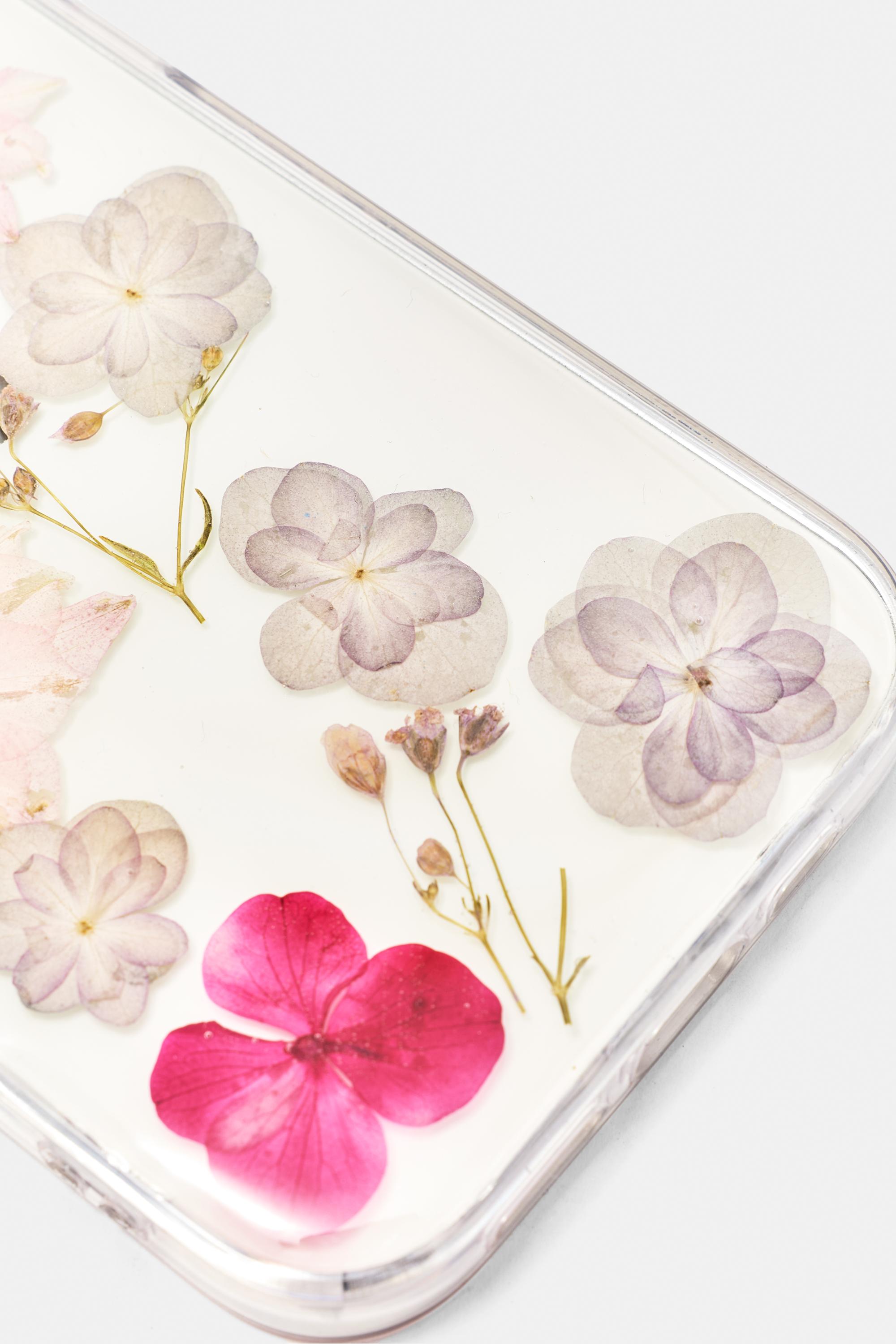 Floral iPhone case — Pink