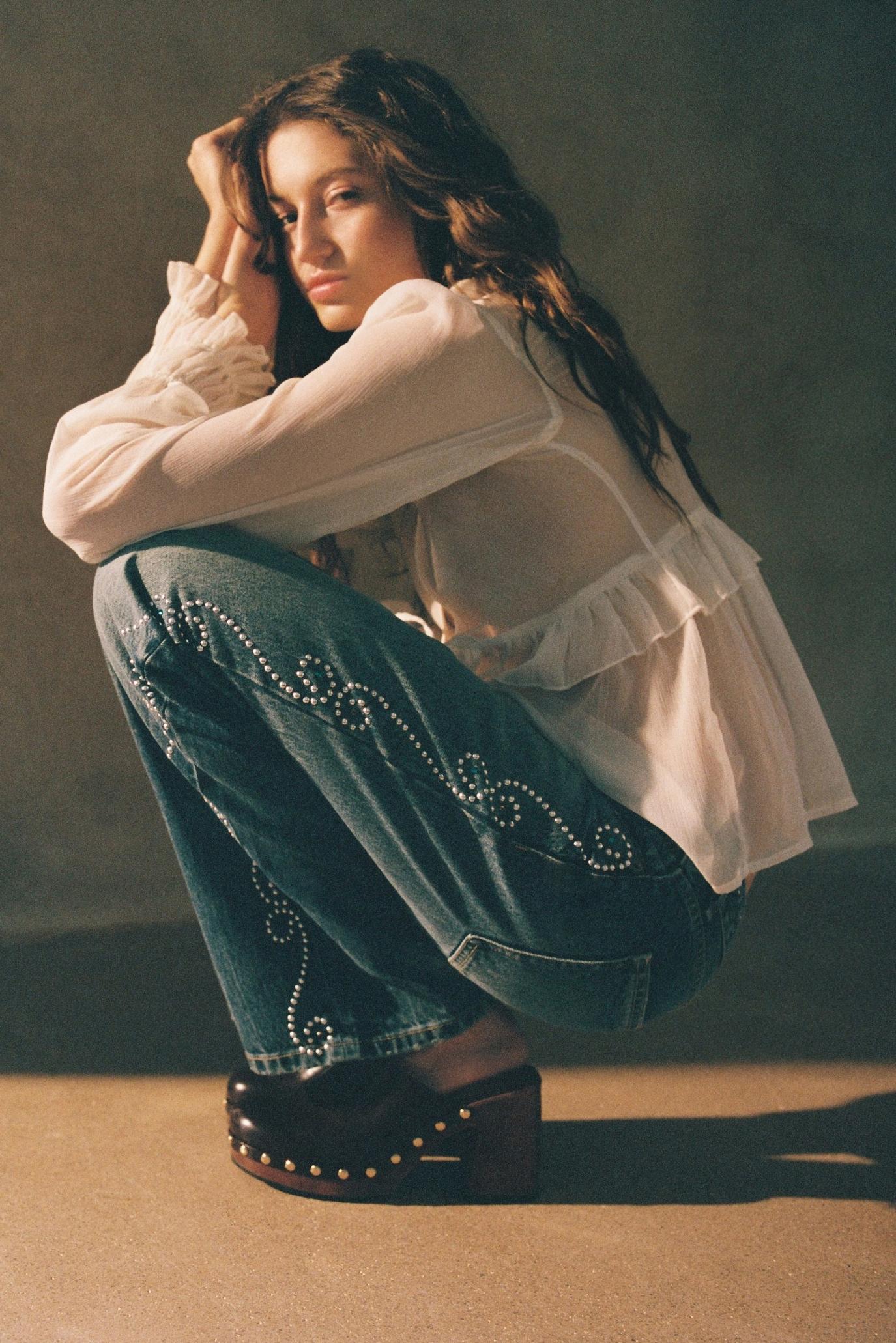 Zımbalı topuklu sabo - Görsel 18