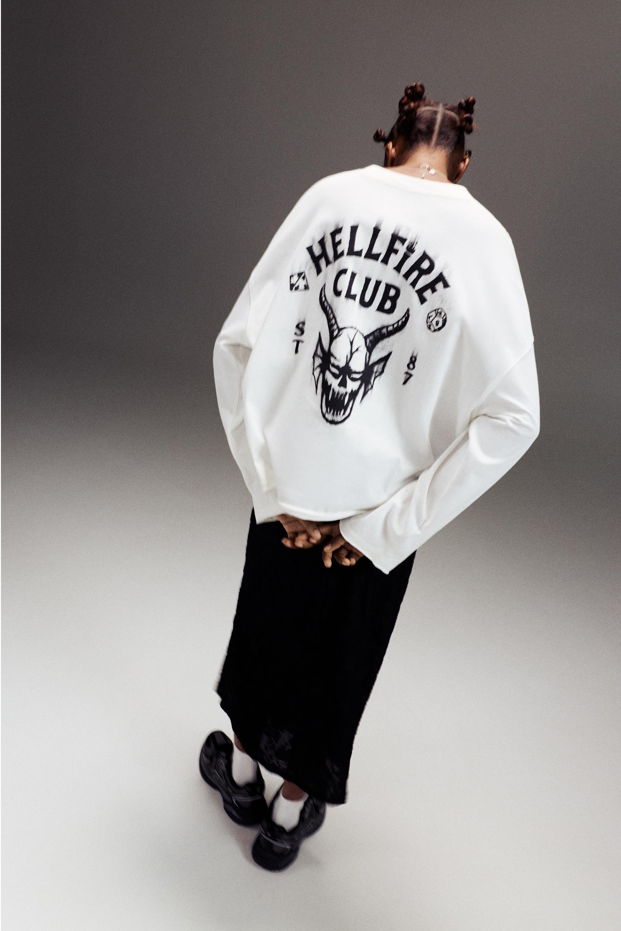 Stranger Things Hellfire Club T-Shirt - Pull&Bear United States