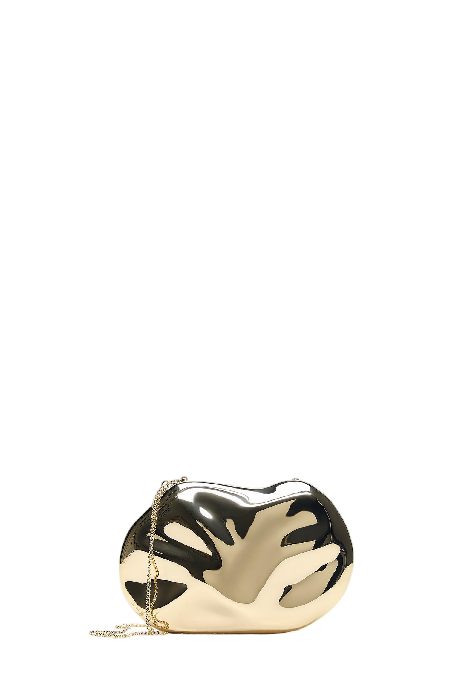 Metalik clutch çanta - Görsel 45