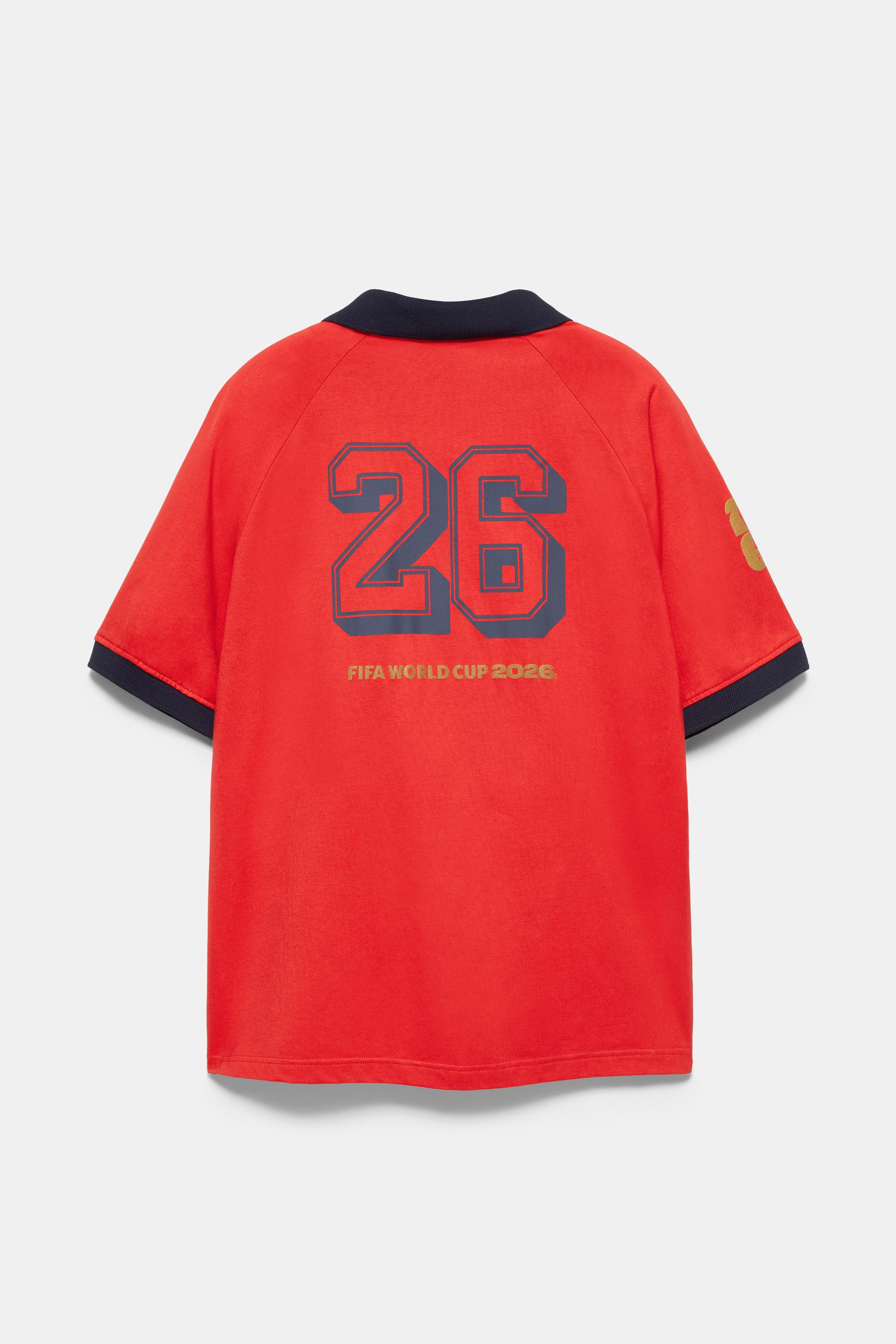 FIFA WORLD CUP 26™ Spain polo shirt — Red