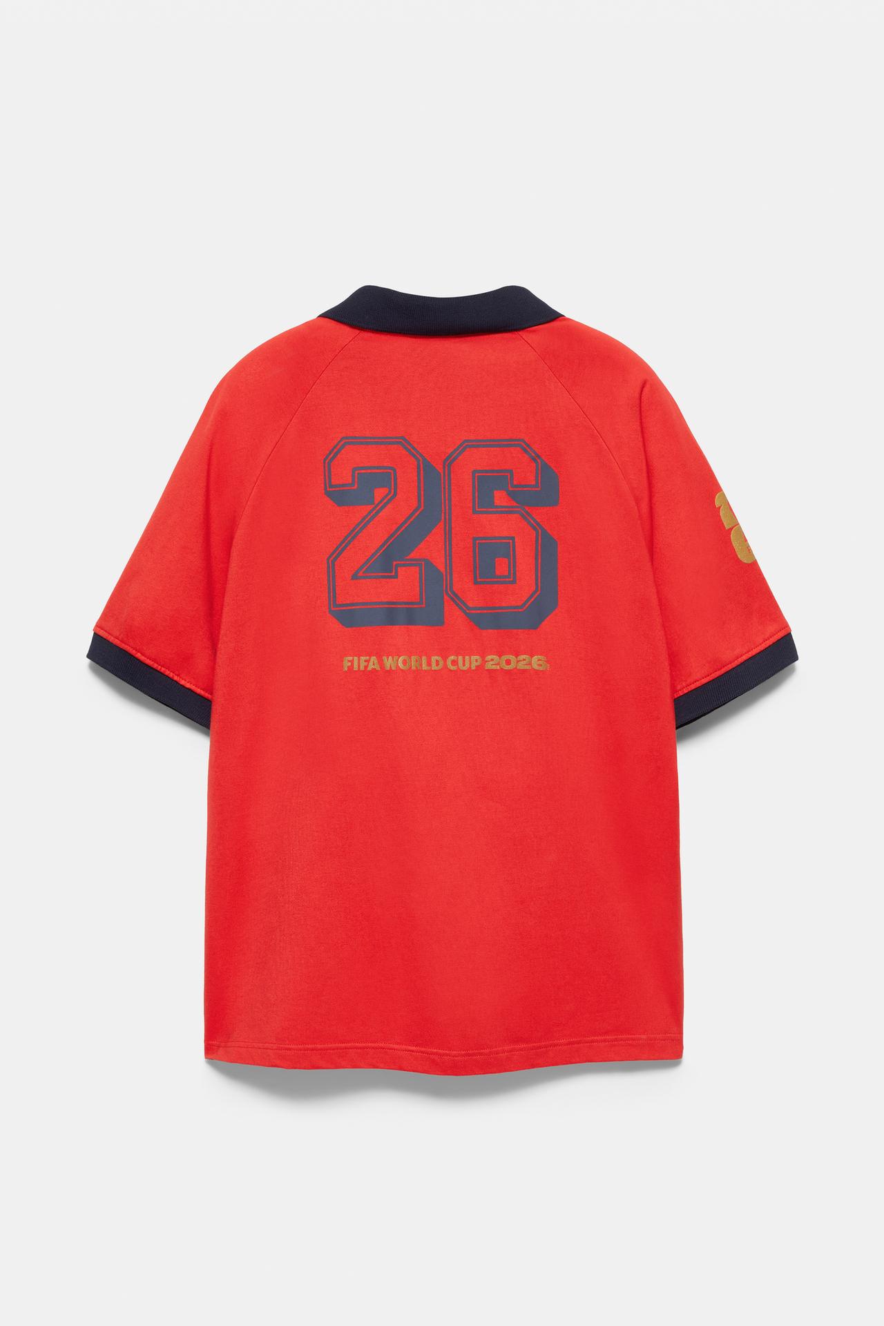 FIFA WORLD CUP 26™ Spain polo shirt — Red