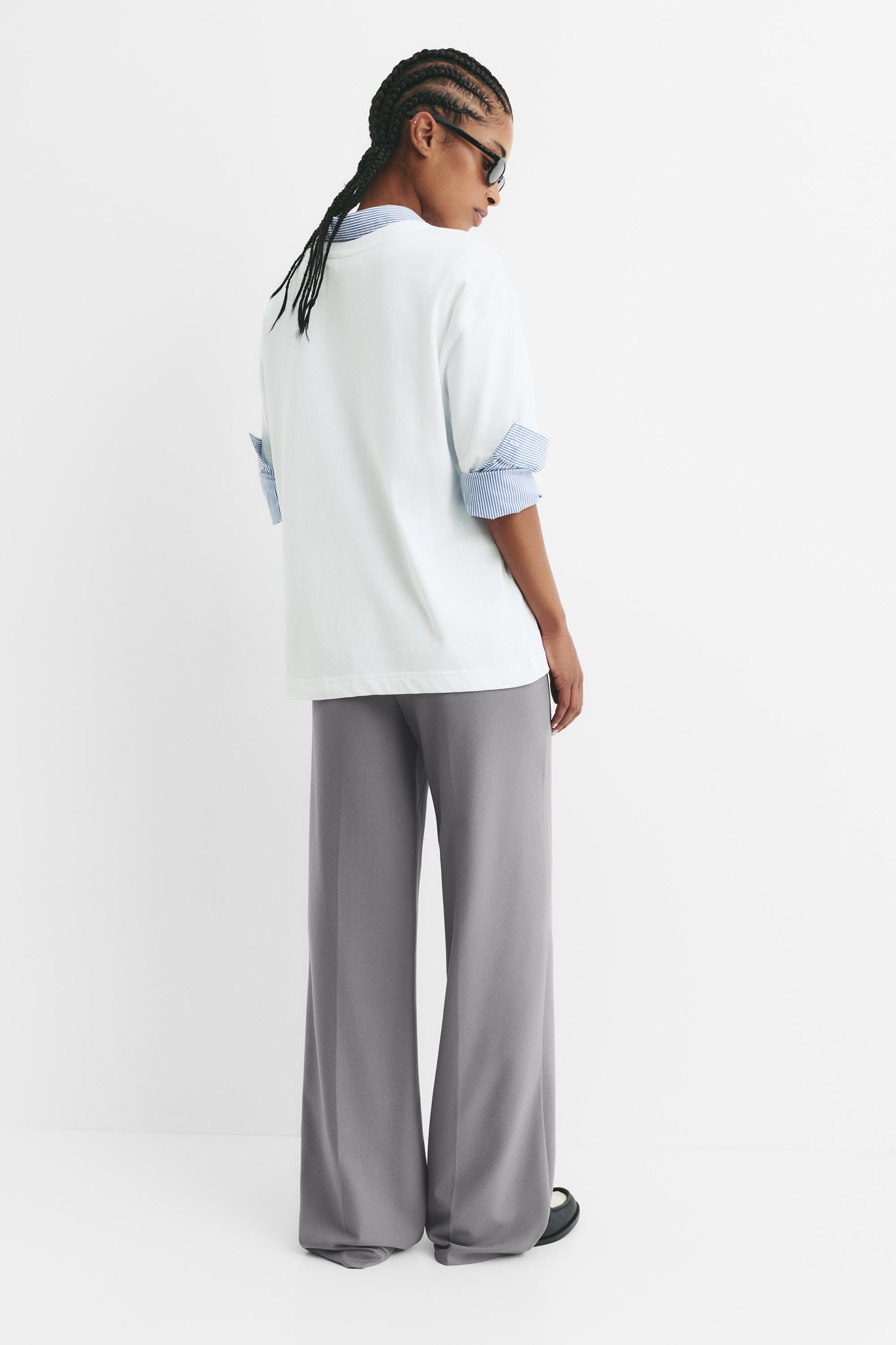 Düz kesim klasik pantolon - Görsel 97