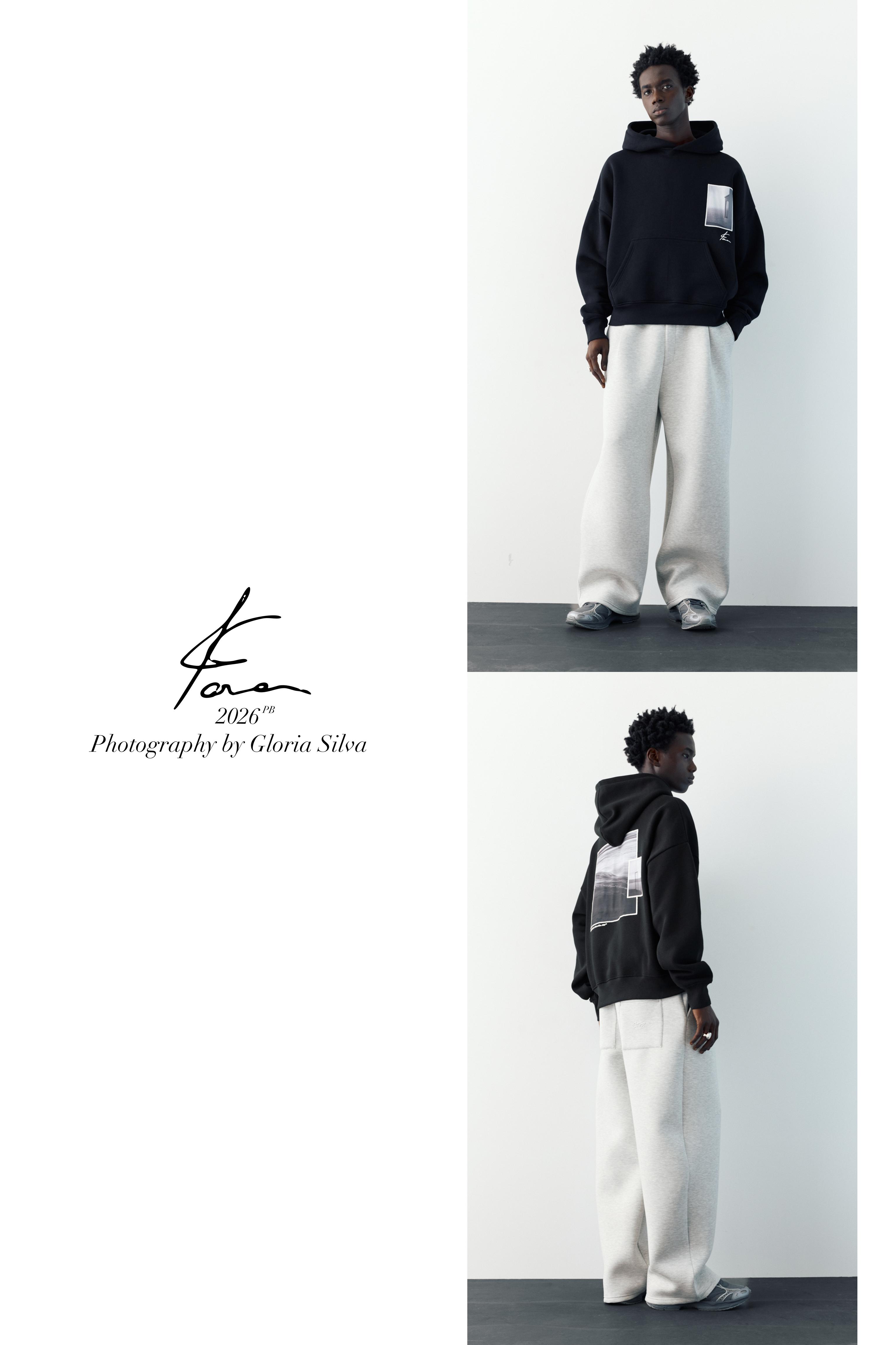 Kapüşonlu grafik sweatshirt - Görsel 15