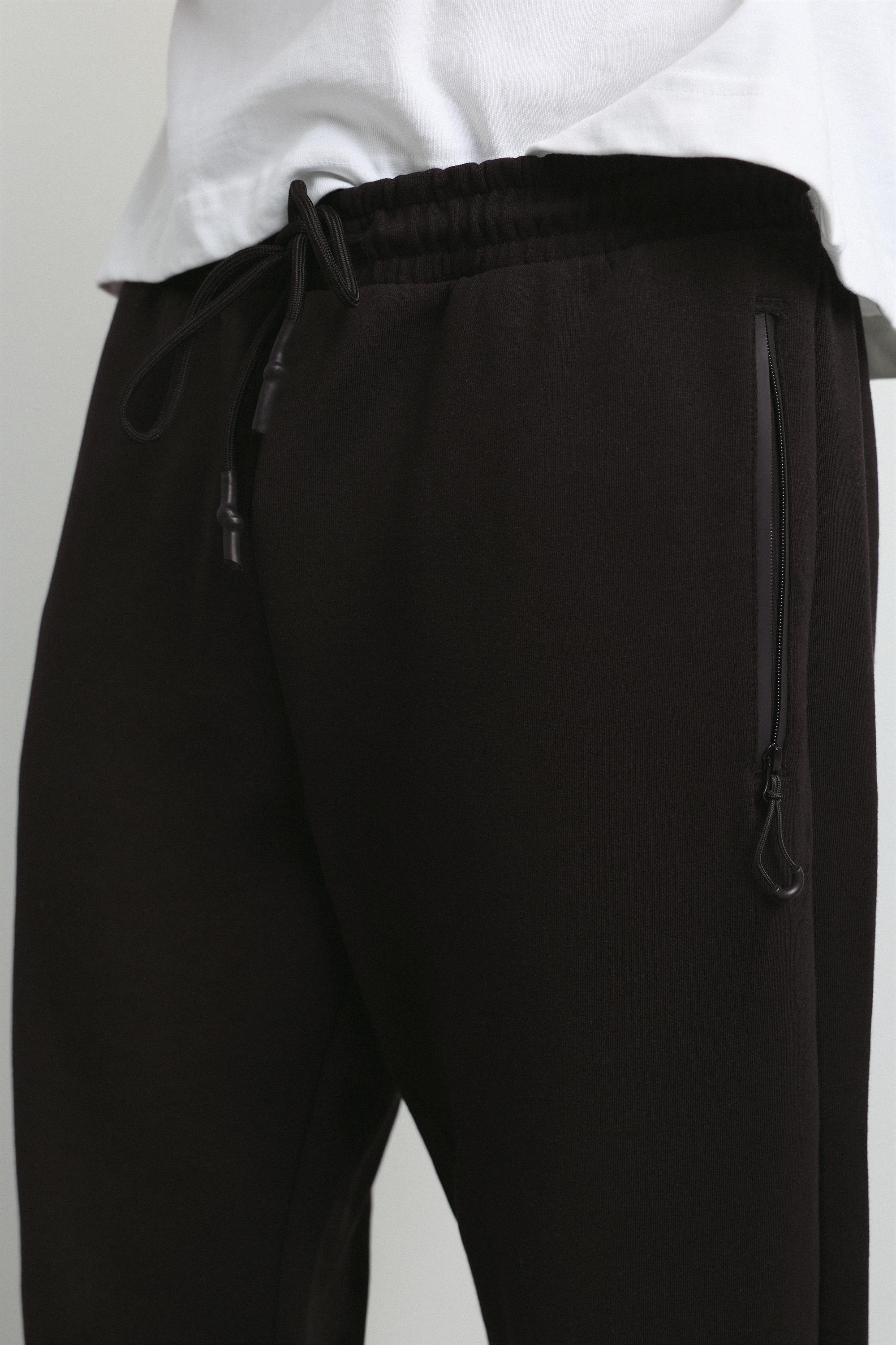 STWD technical joggers — Black