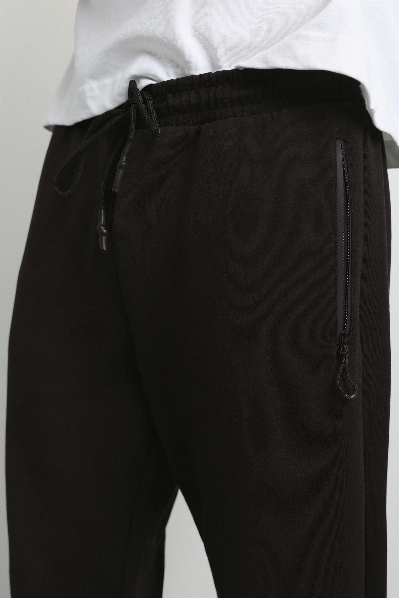 STWD technical joggers — Black