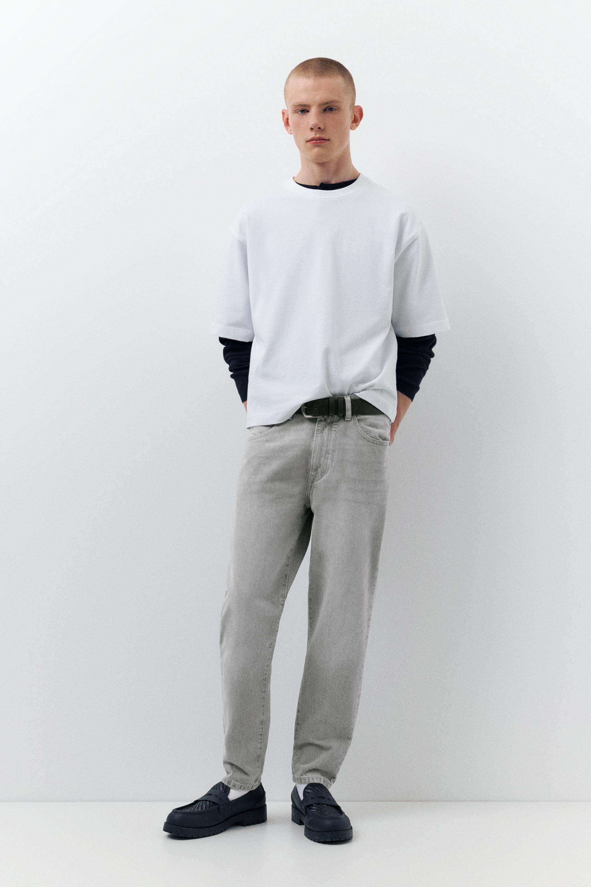 Standard jeans — Pale grey