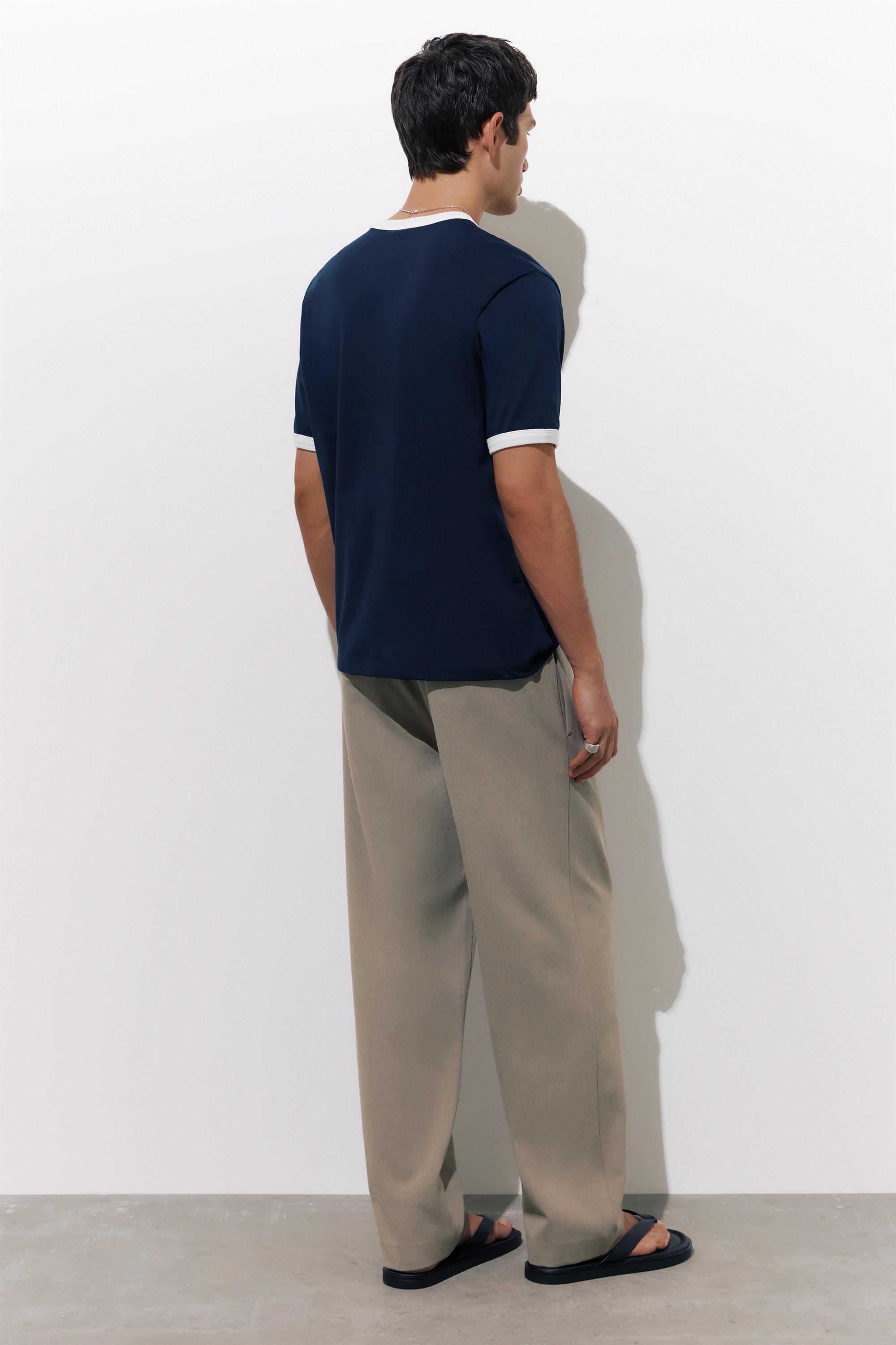 Tailored fit joggers — Taupe