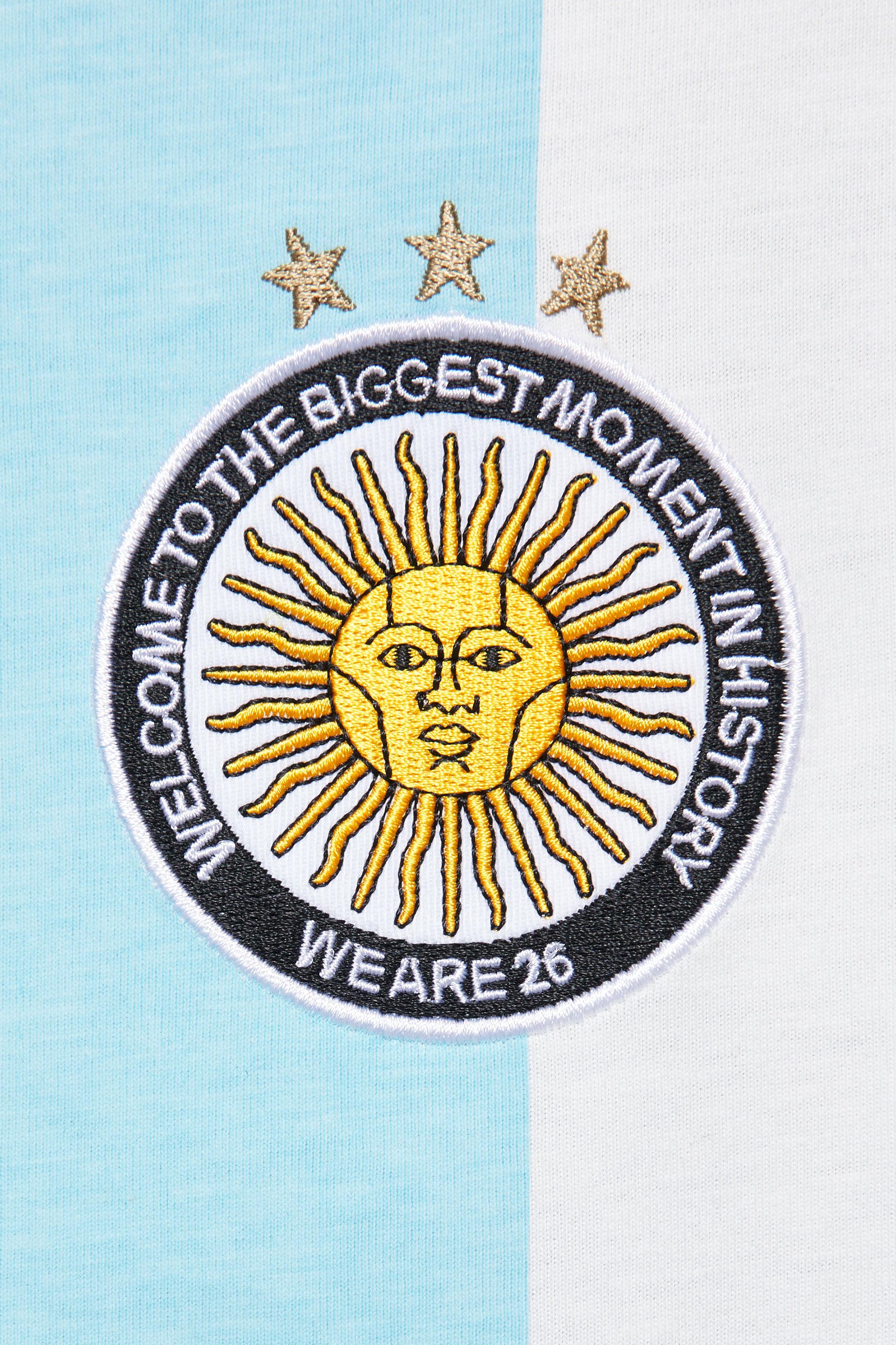 Argentina FIFA WORLD CUP 26™ polo shirt — Off white
