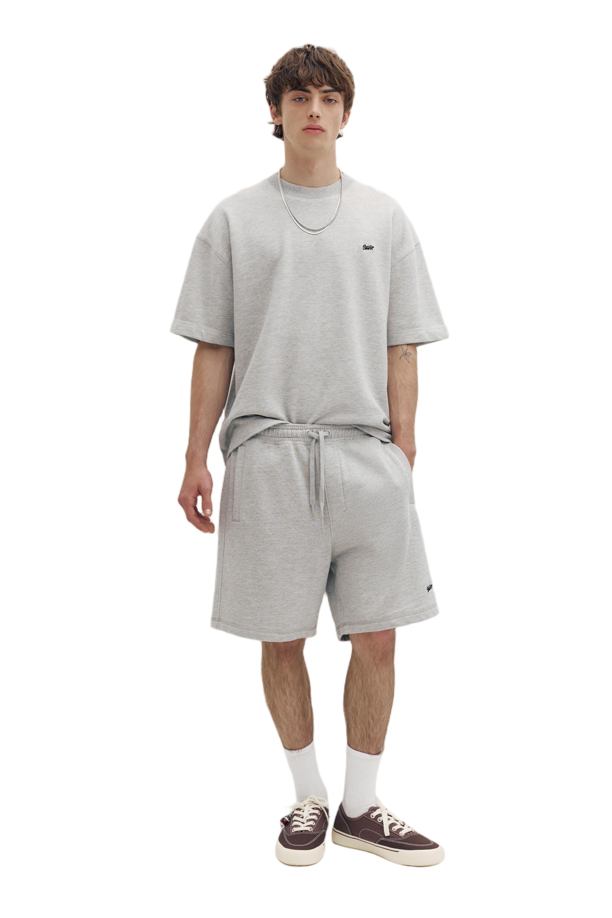 Logolu jogger bermuda şort - Görsel 102