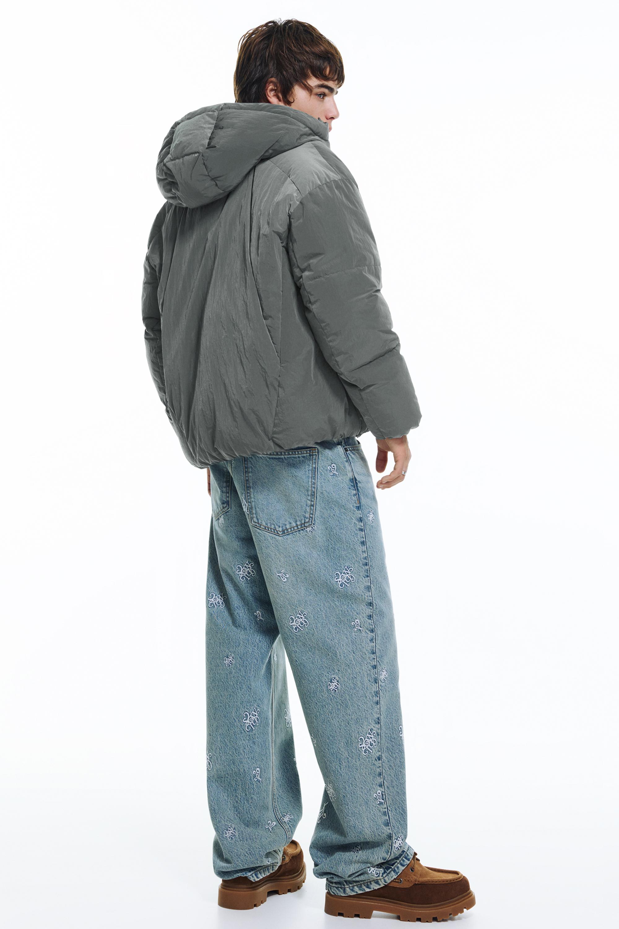 Kesimli şişme mont - Görsel 17