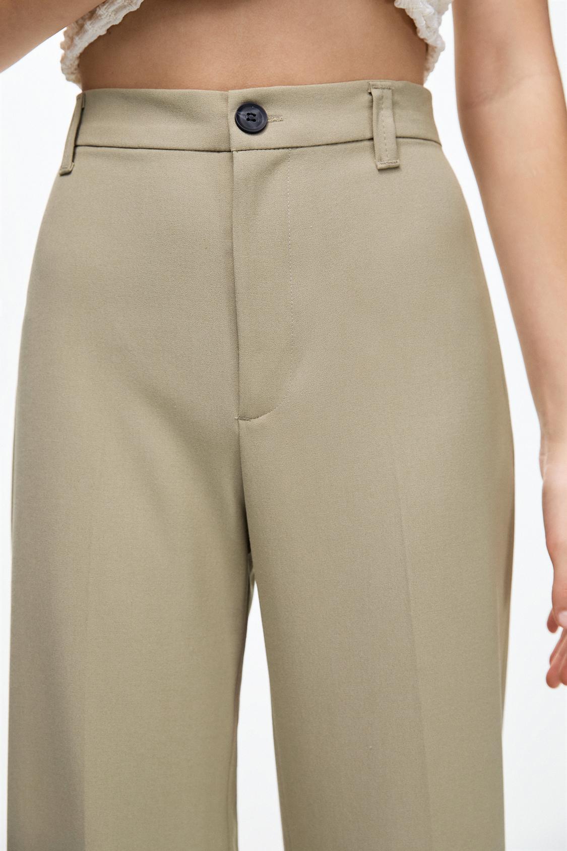 Stoffhose mit Straight-Leg - PULL&BEAR