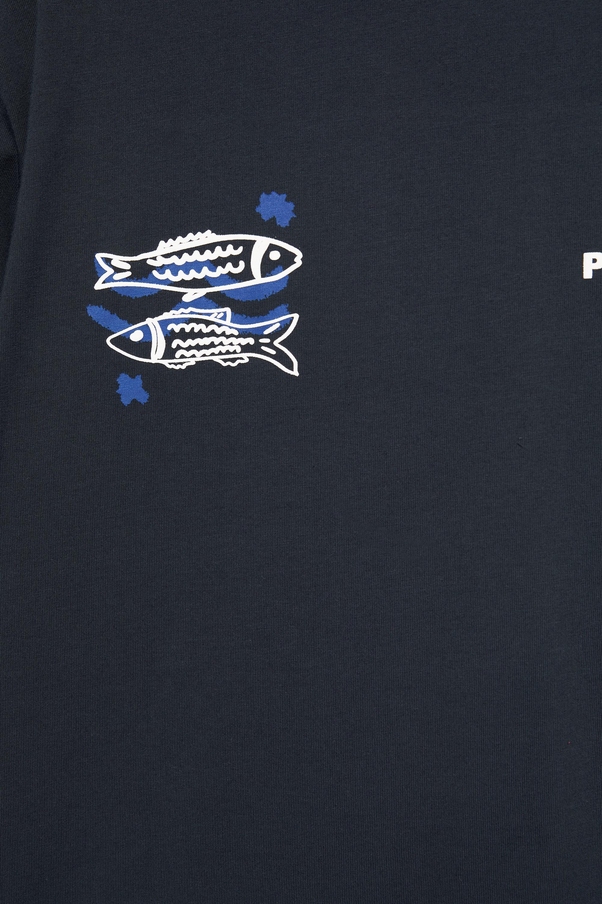 San Juan sardines T-shirt — Navy
