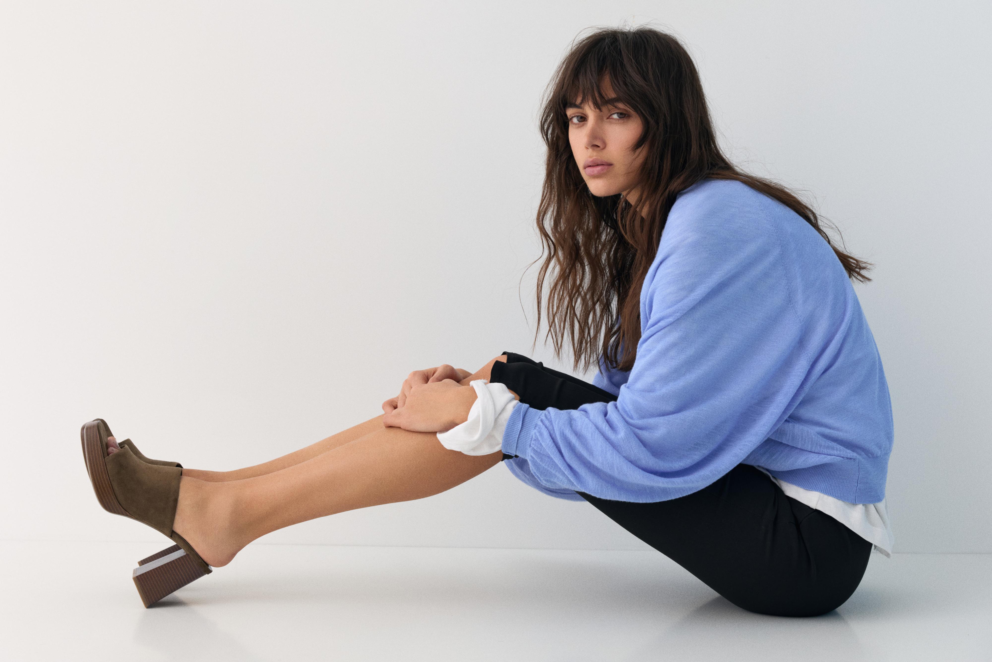 Heeled clogs — Khaki