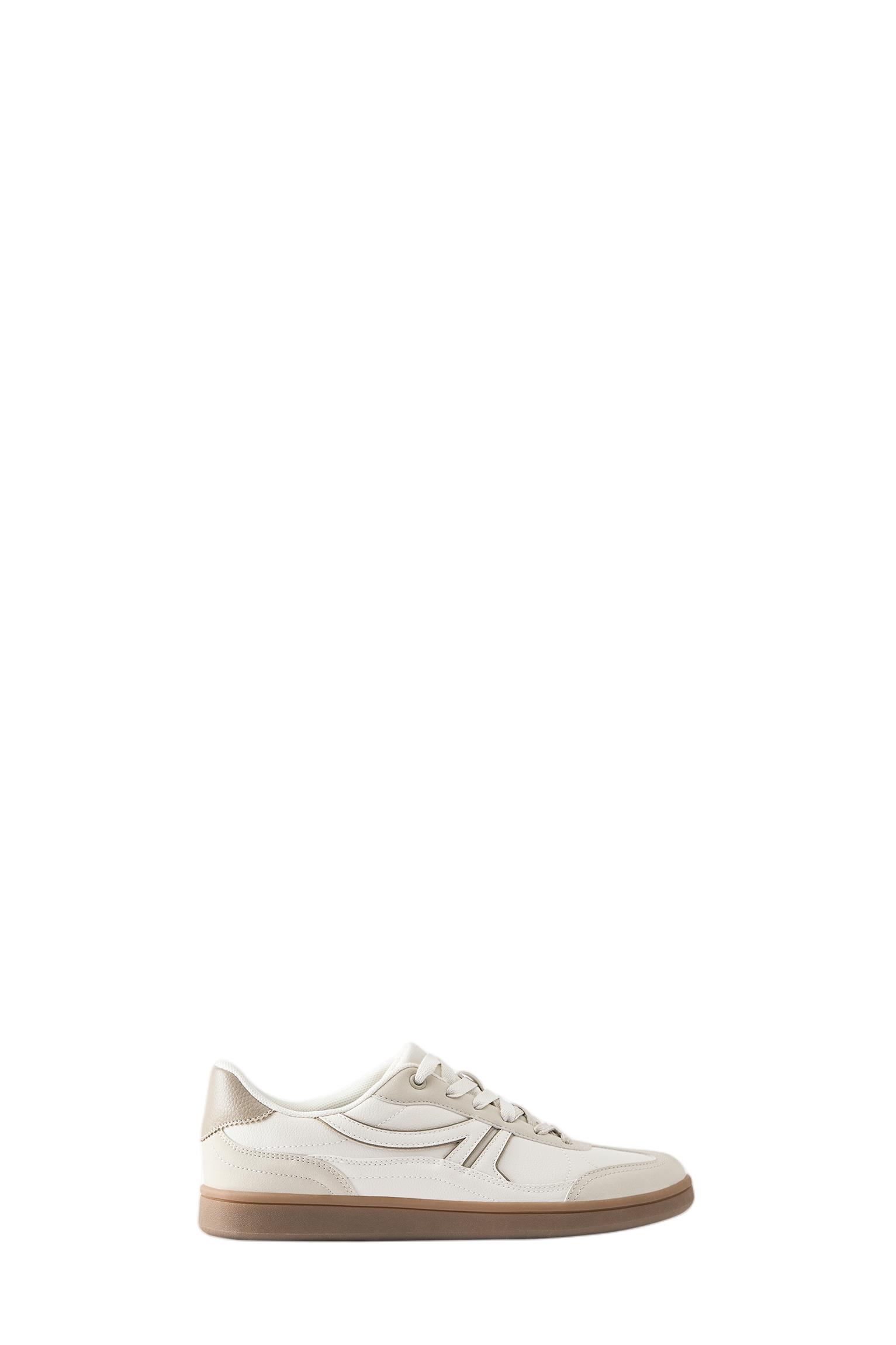 Retro trainers — Ecru
