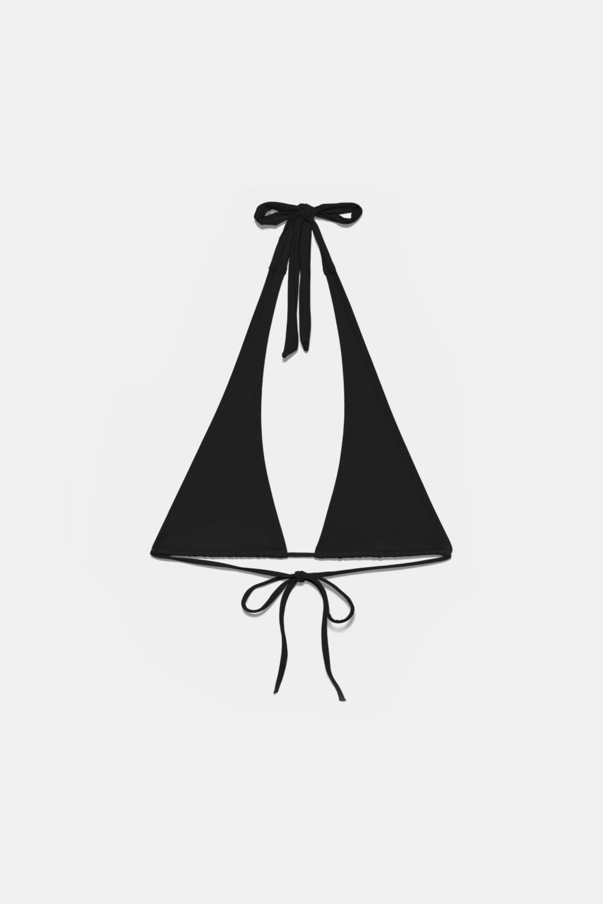 Multi-way bikini top — Black