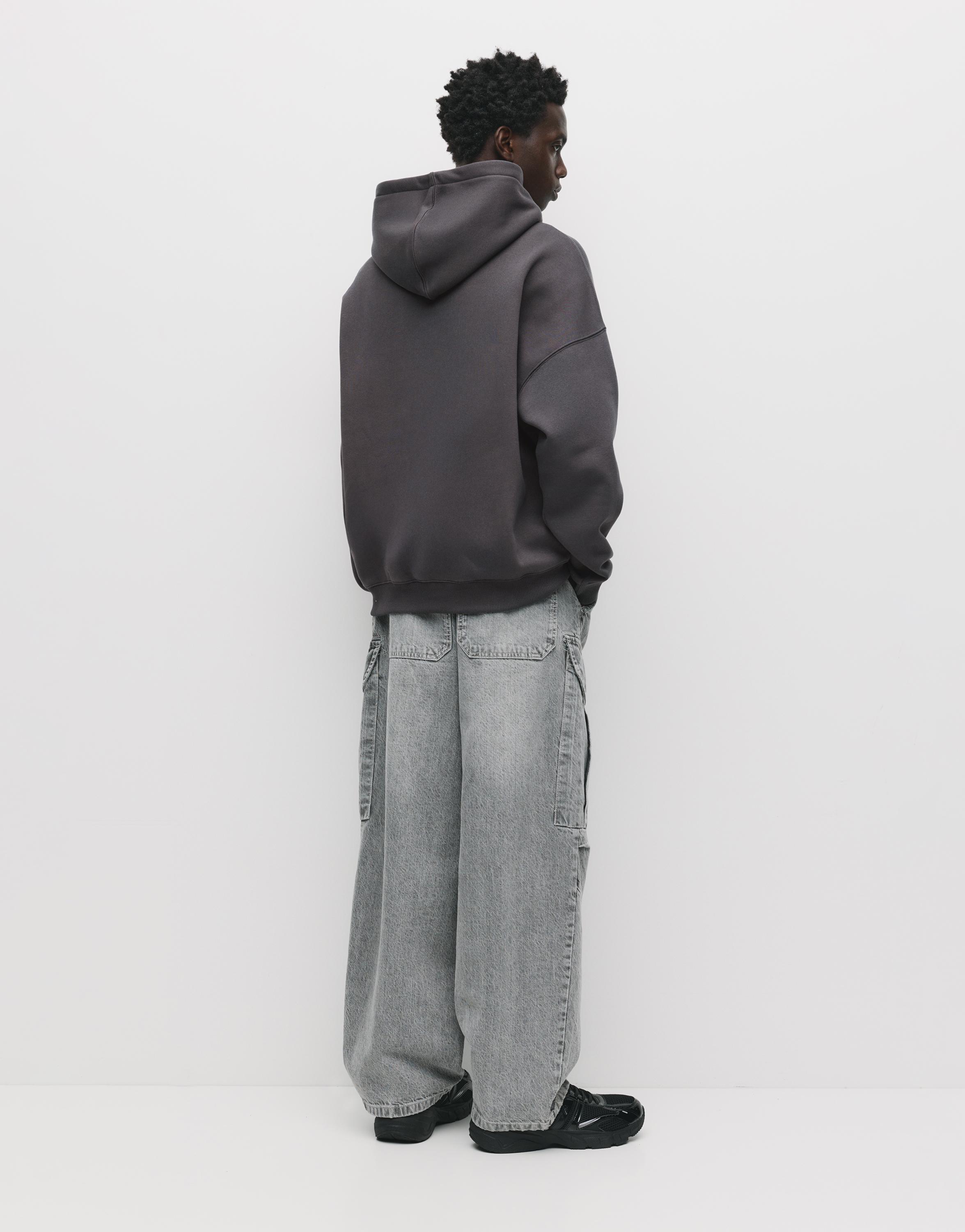 Basic kapüşonlu sweatshirt - Görsel 90