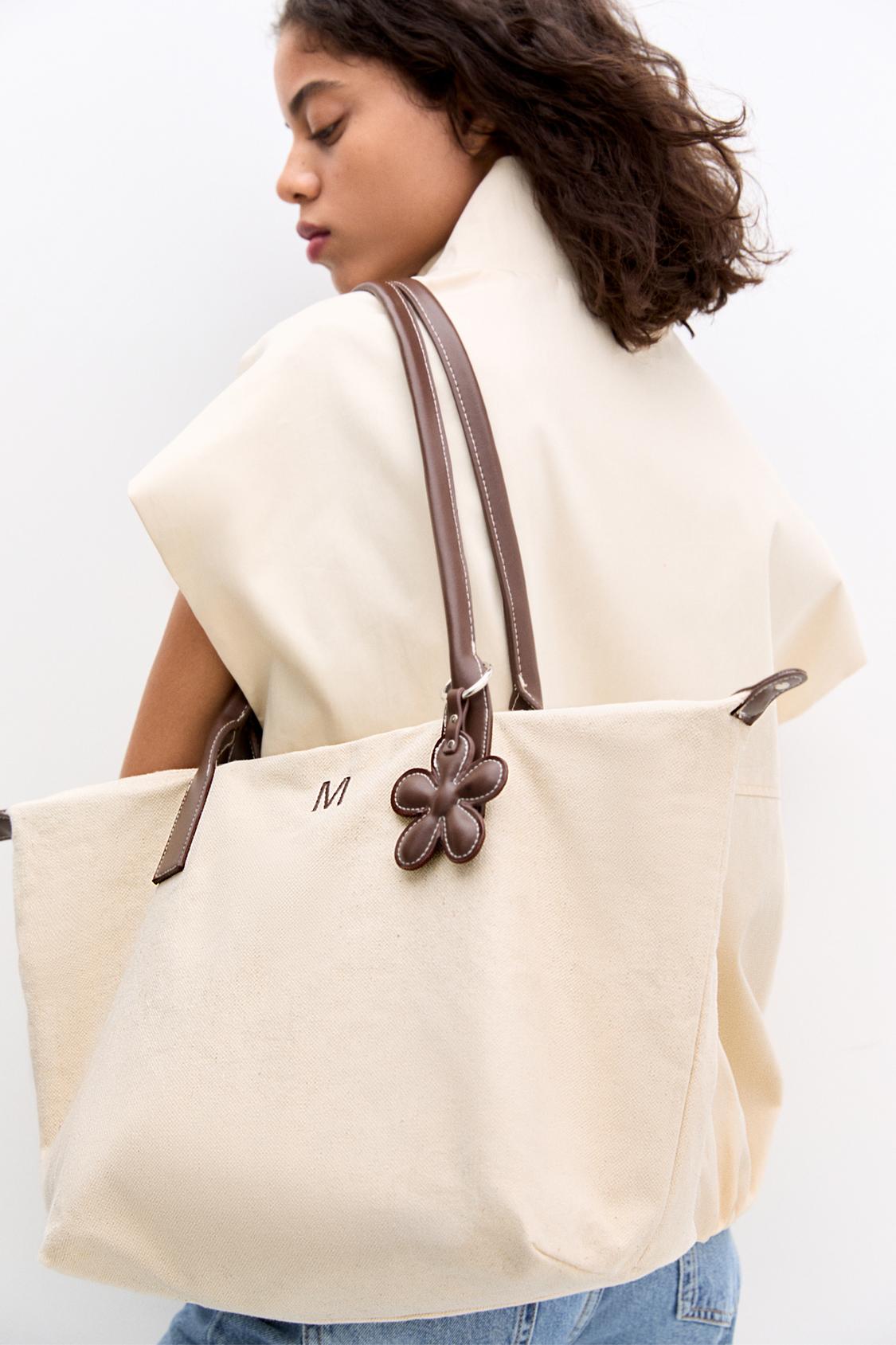 Pull And Bear Capazo Bolso Shopper Acolchado Bebé Niño Niños