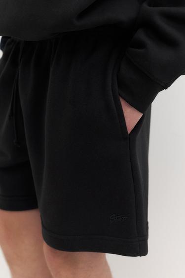 STWD jogger Bermuda shorts — Black 3