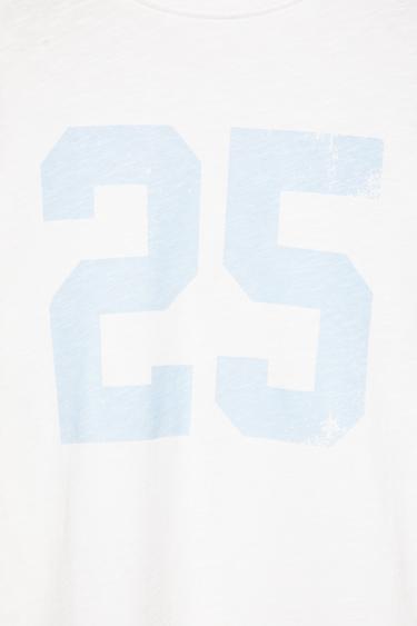 Number graphic T-shirt — Ice 7