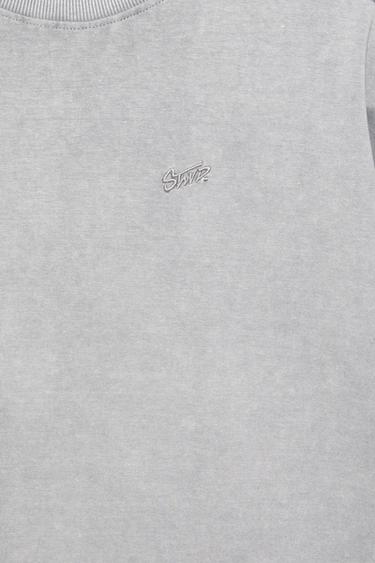Short sleeve STWD sweatshirt — Anthracite grey 7