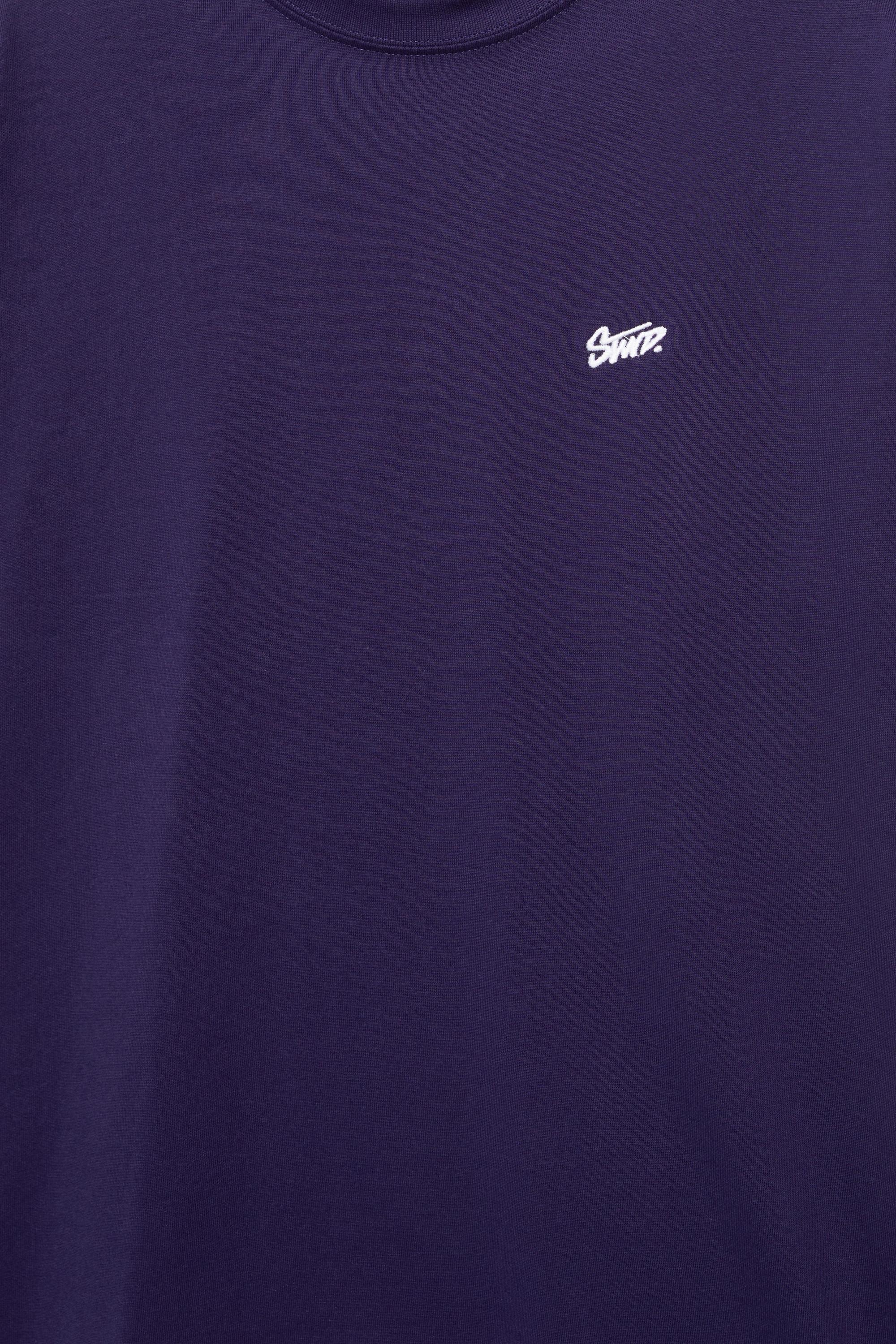 STWD logolu boxy tişört - Görsel 3