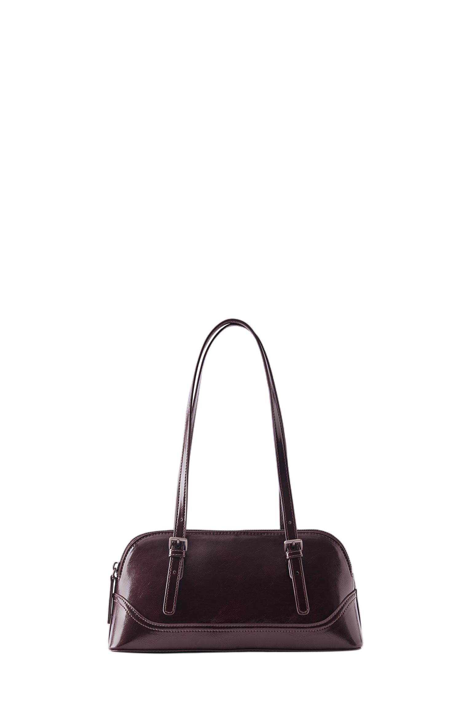 Bowling shoulder bag — Maroon