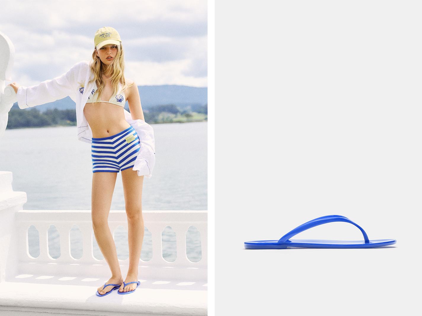 La Toja jelly sandals — Blue