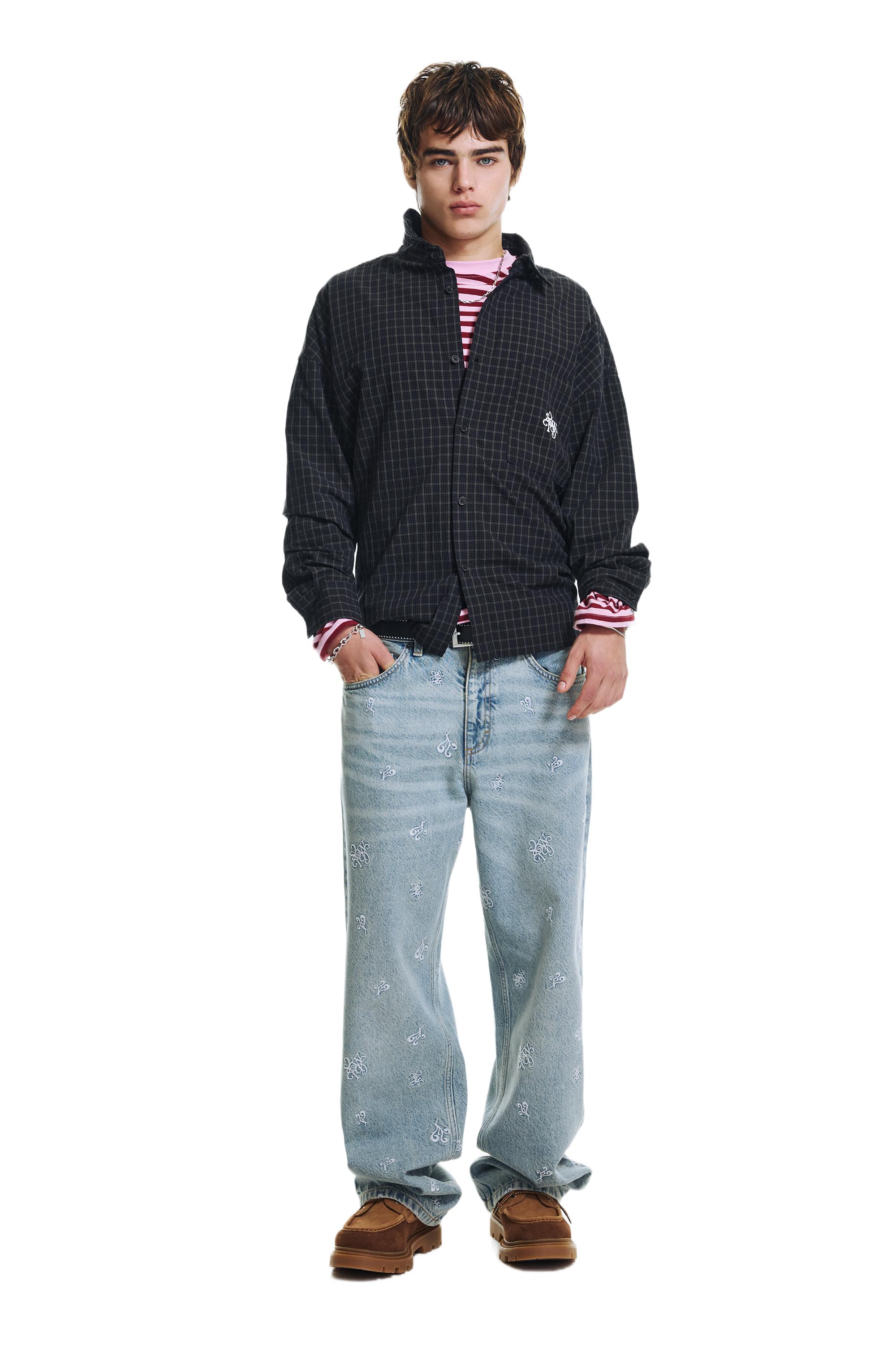 STWD Nakışlı Baggy Jean - Görsel 29