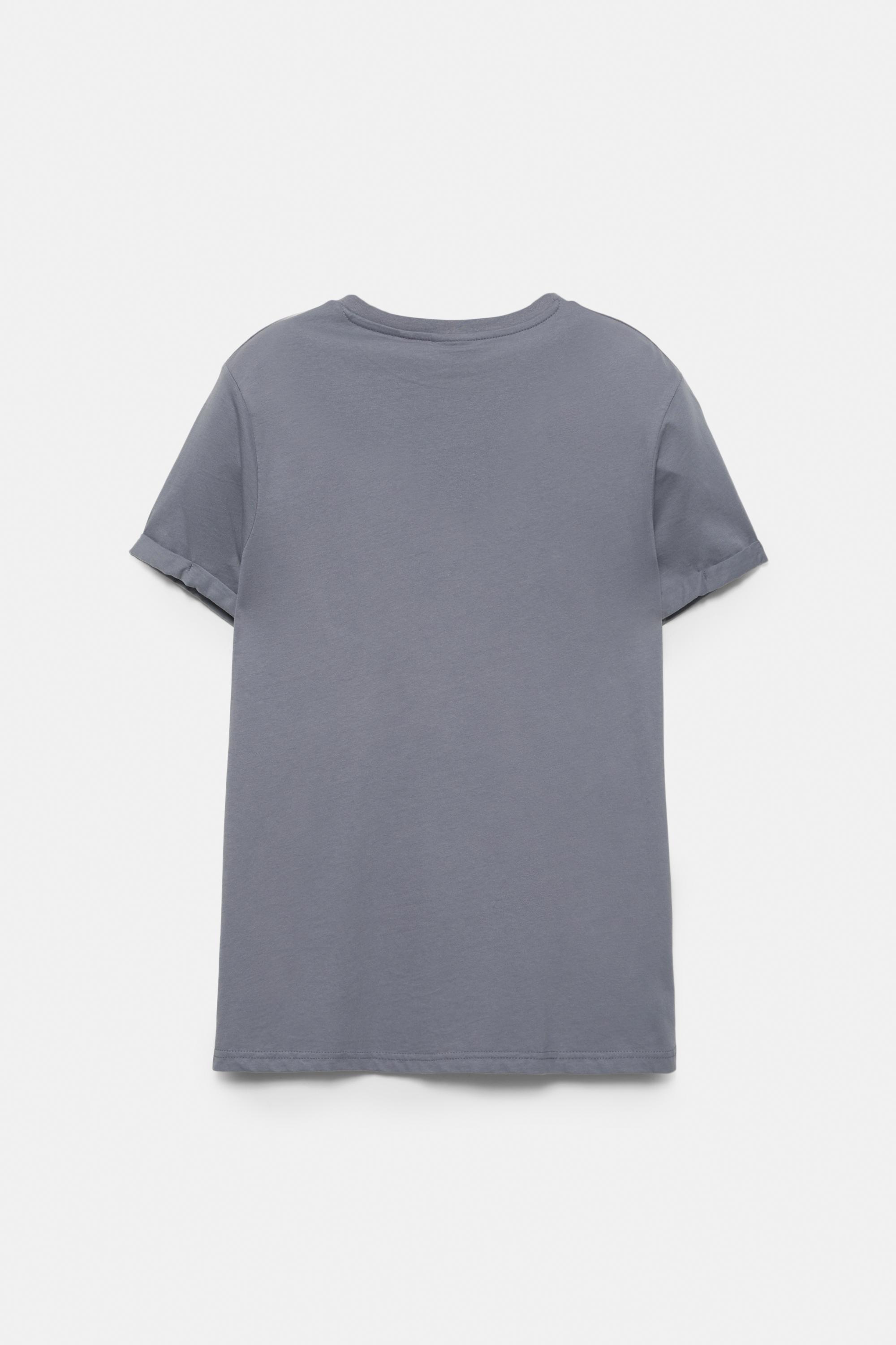 Muscle fit T-shirt — Blue