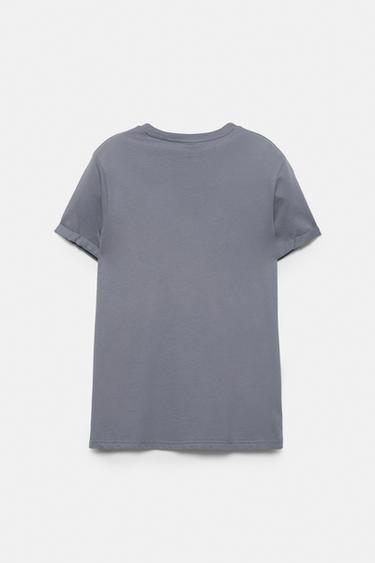 Muscle fit T-shirt — Blue 6