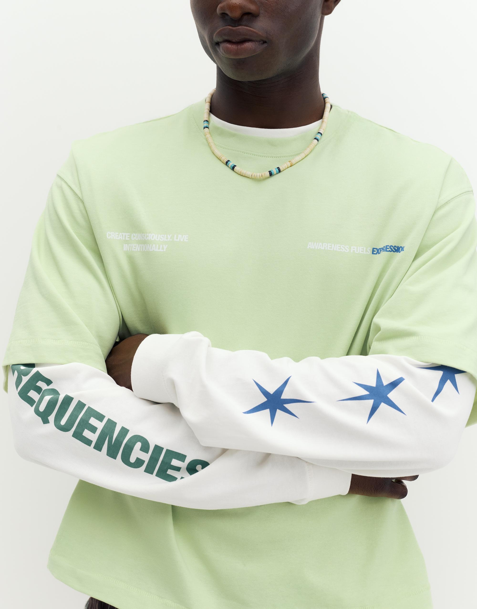 STWD graphic T-shirt — Lime