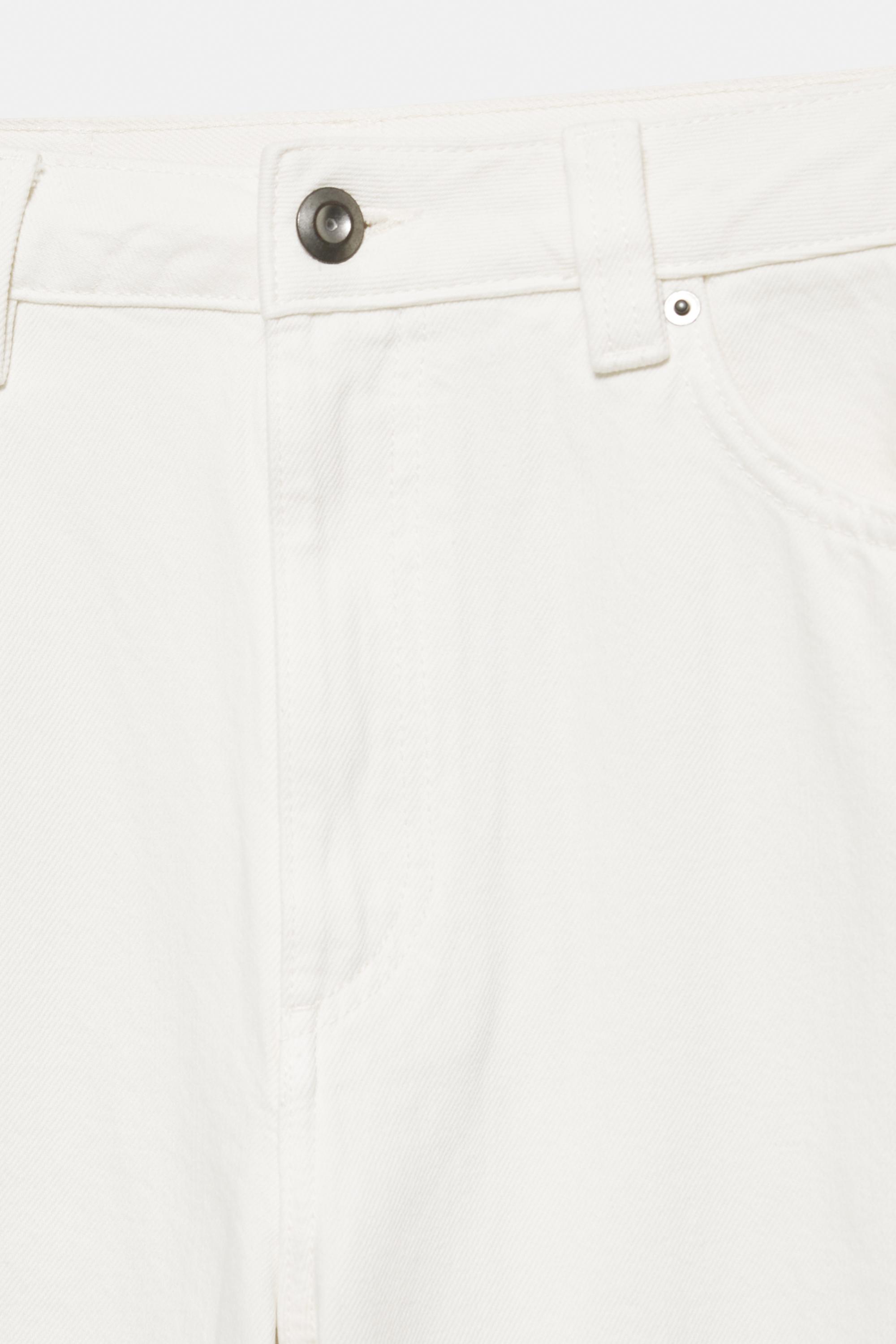 Baggy balloon jeans — White
