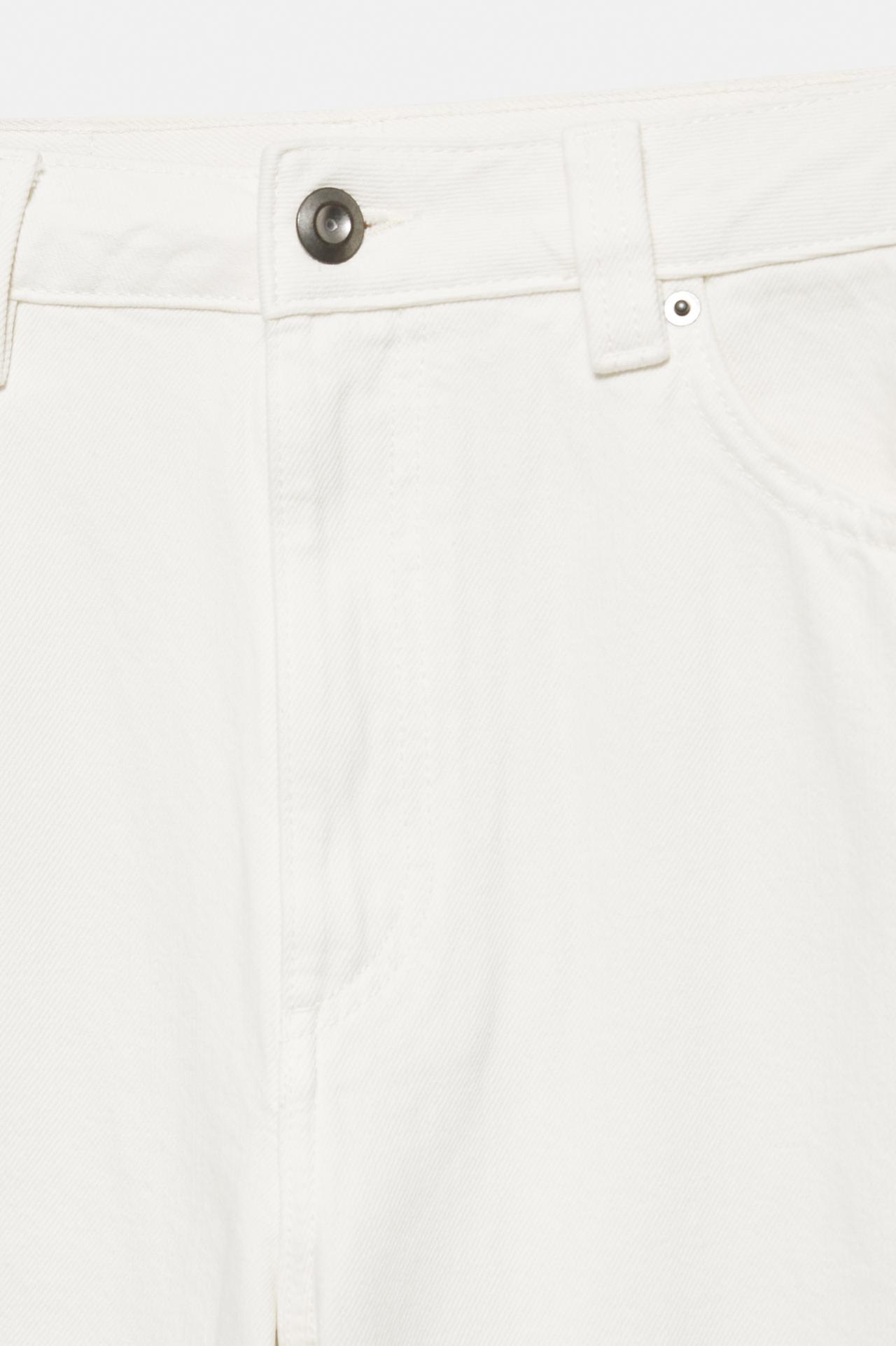 Baggy balloon jeans — White