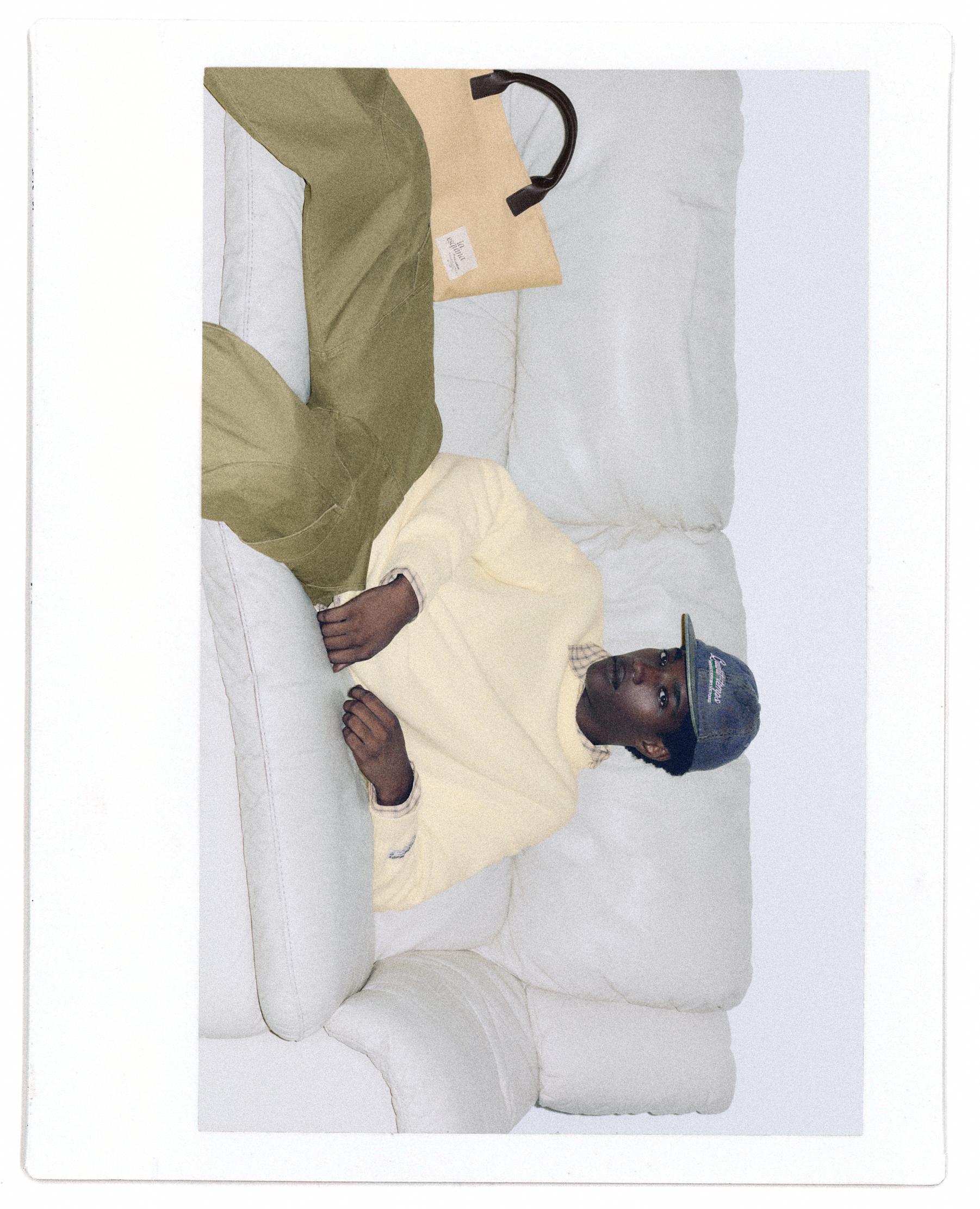 Barrel cargo trousers — Khaki