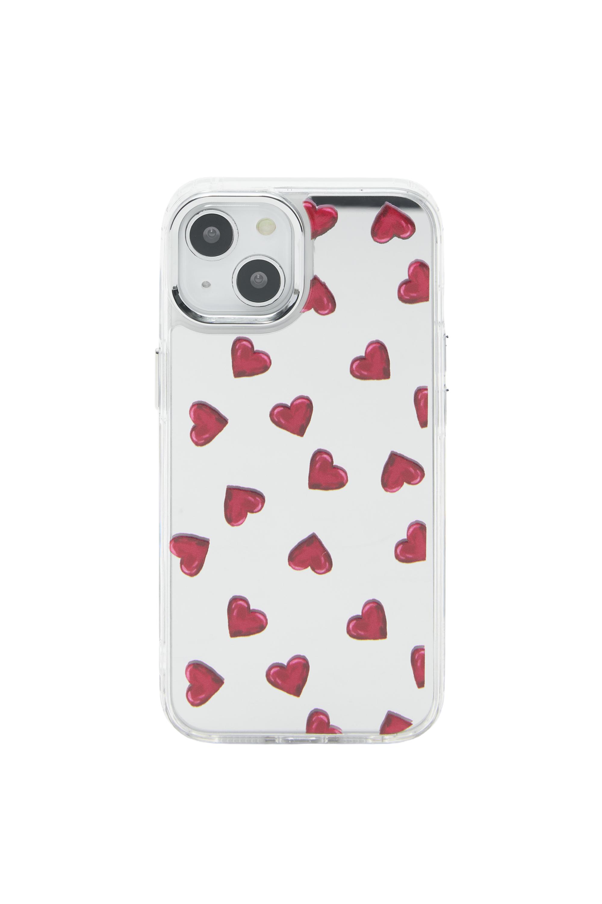 Kalpli aynalı iPhone kılıfı