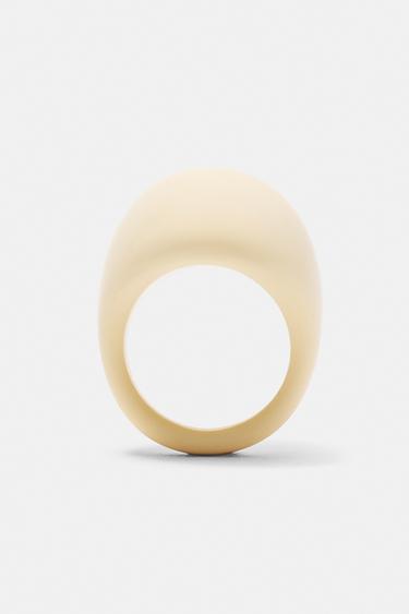 Pack of maxi resin rings — Cream 3