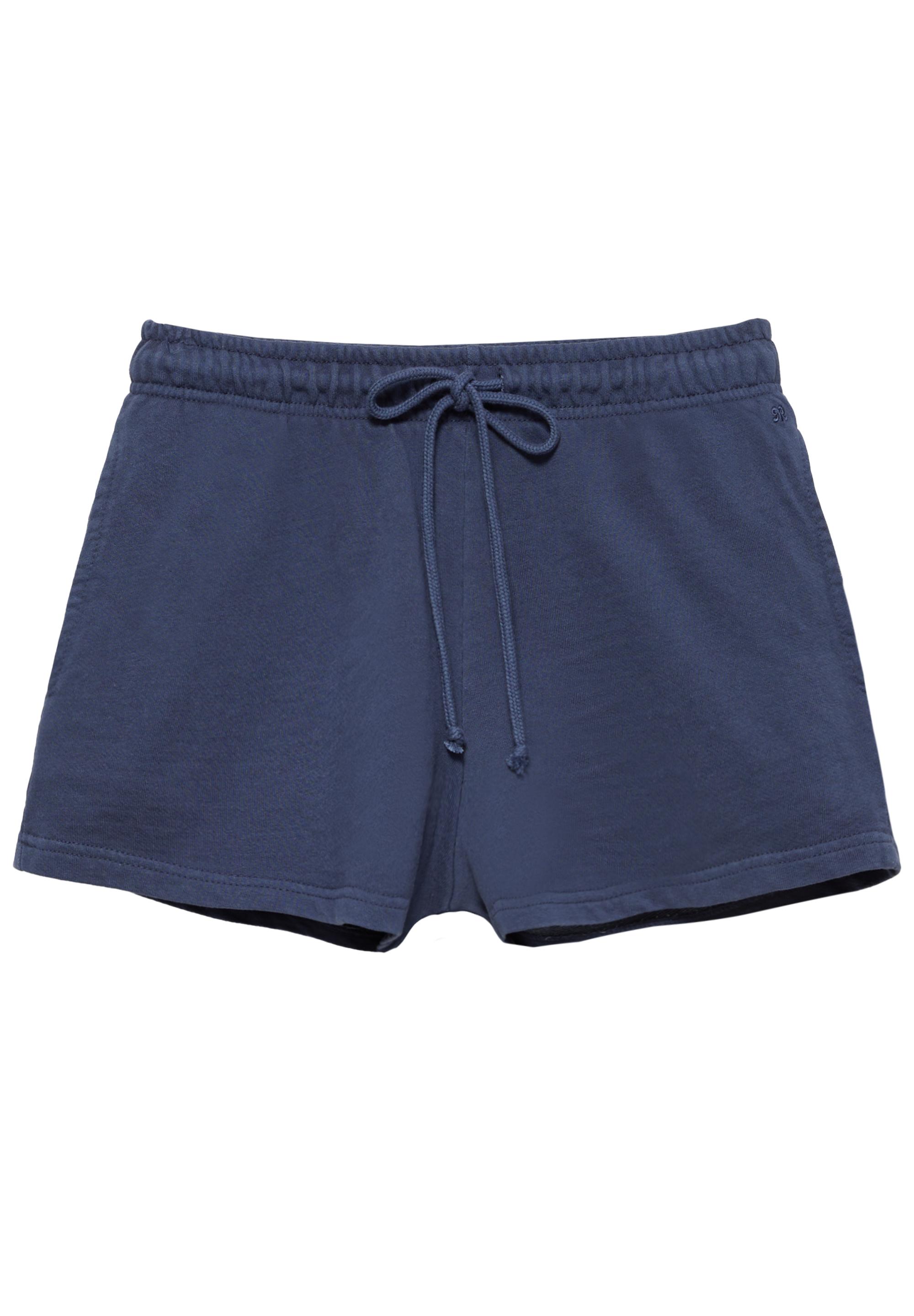 Sports shorts with elastic waist — Navy