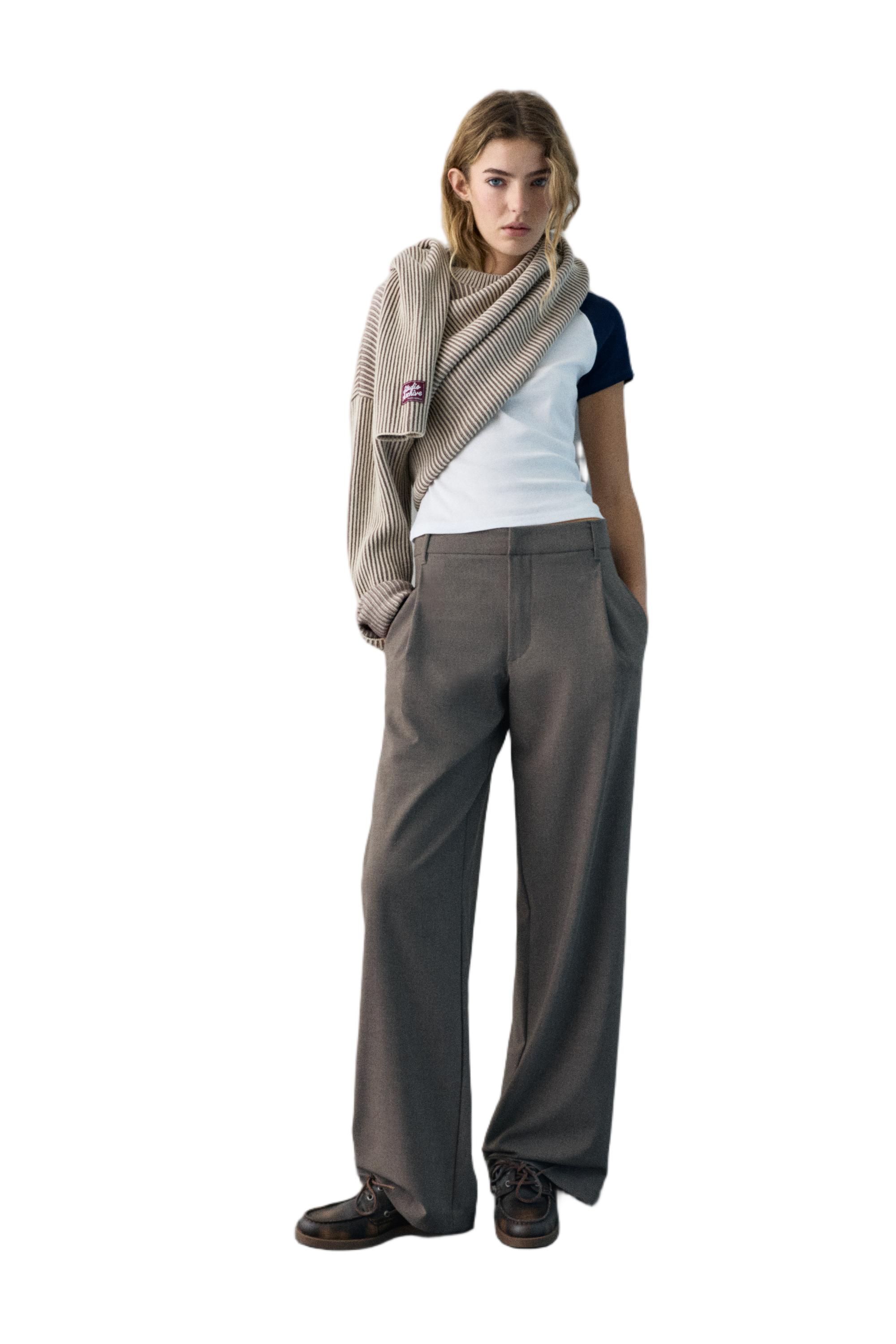 Pensli kumaş pantolon - Görsel 17