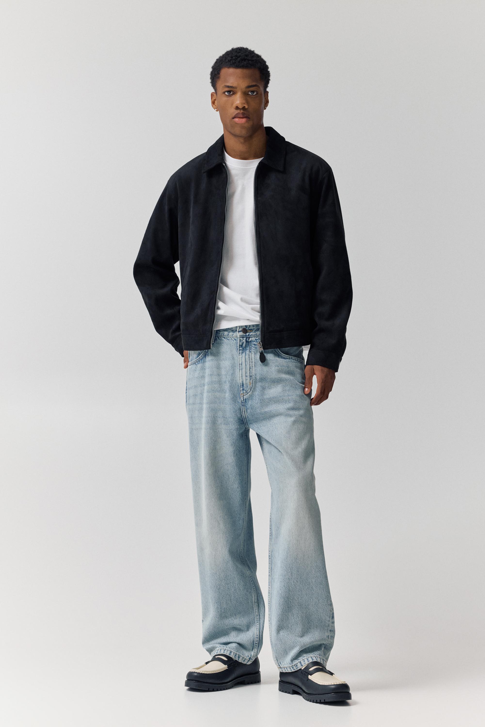 Suni süet ceket - Görsel 28