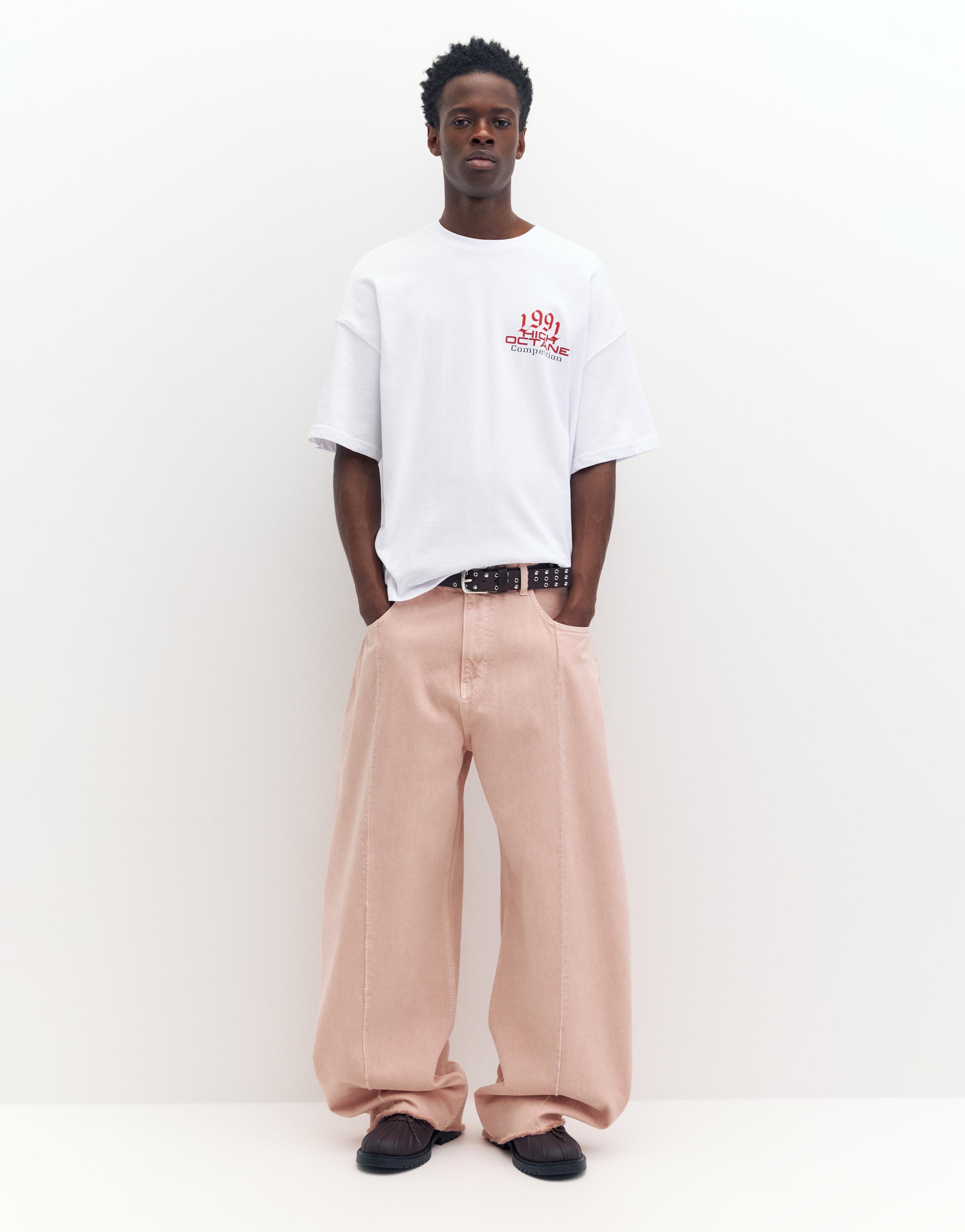 Araba grafik baskılı t-shirt - Görsel 7