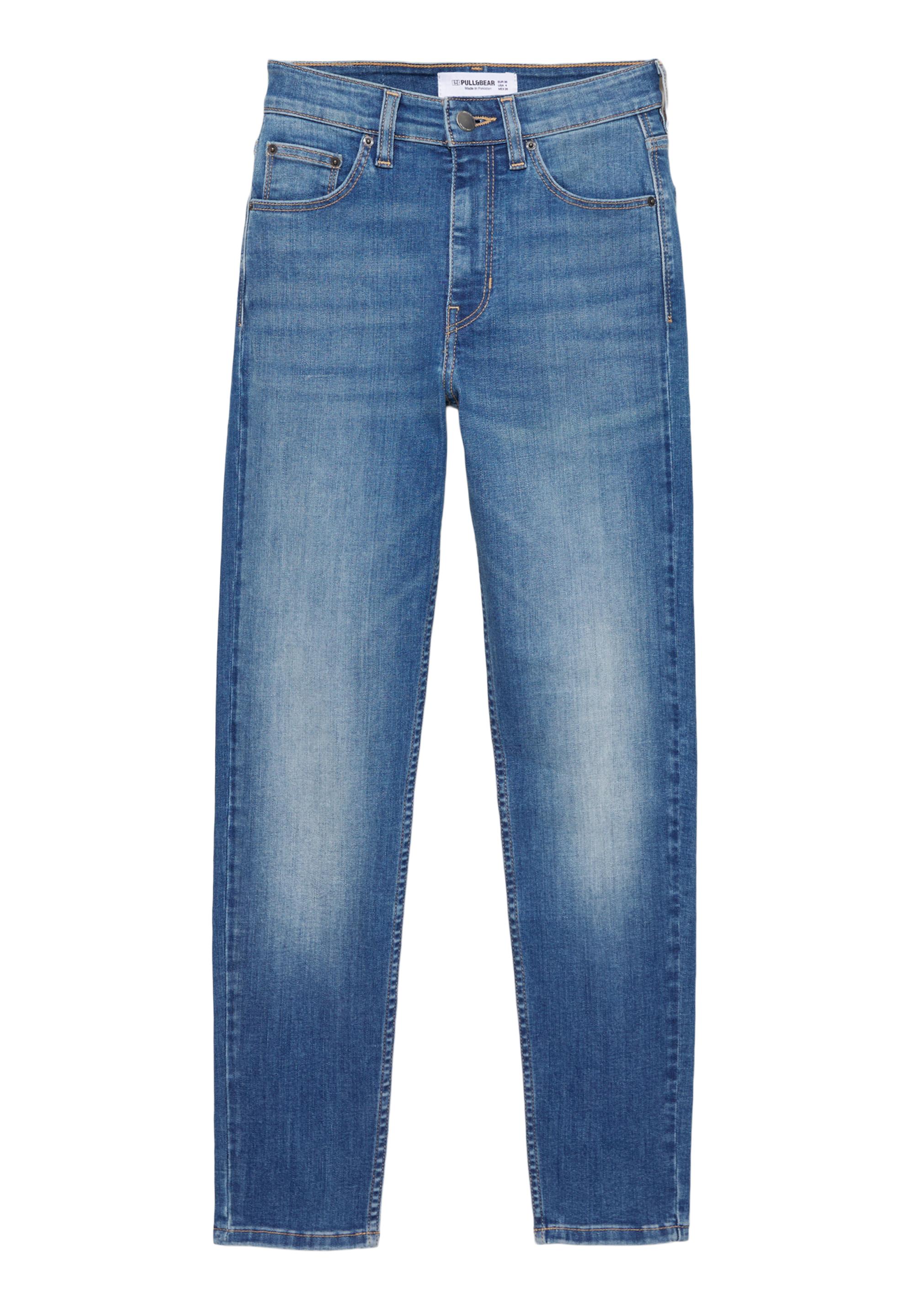 High-waist skinny jeans — Indigo