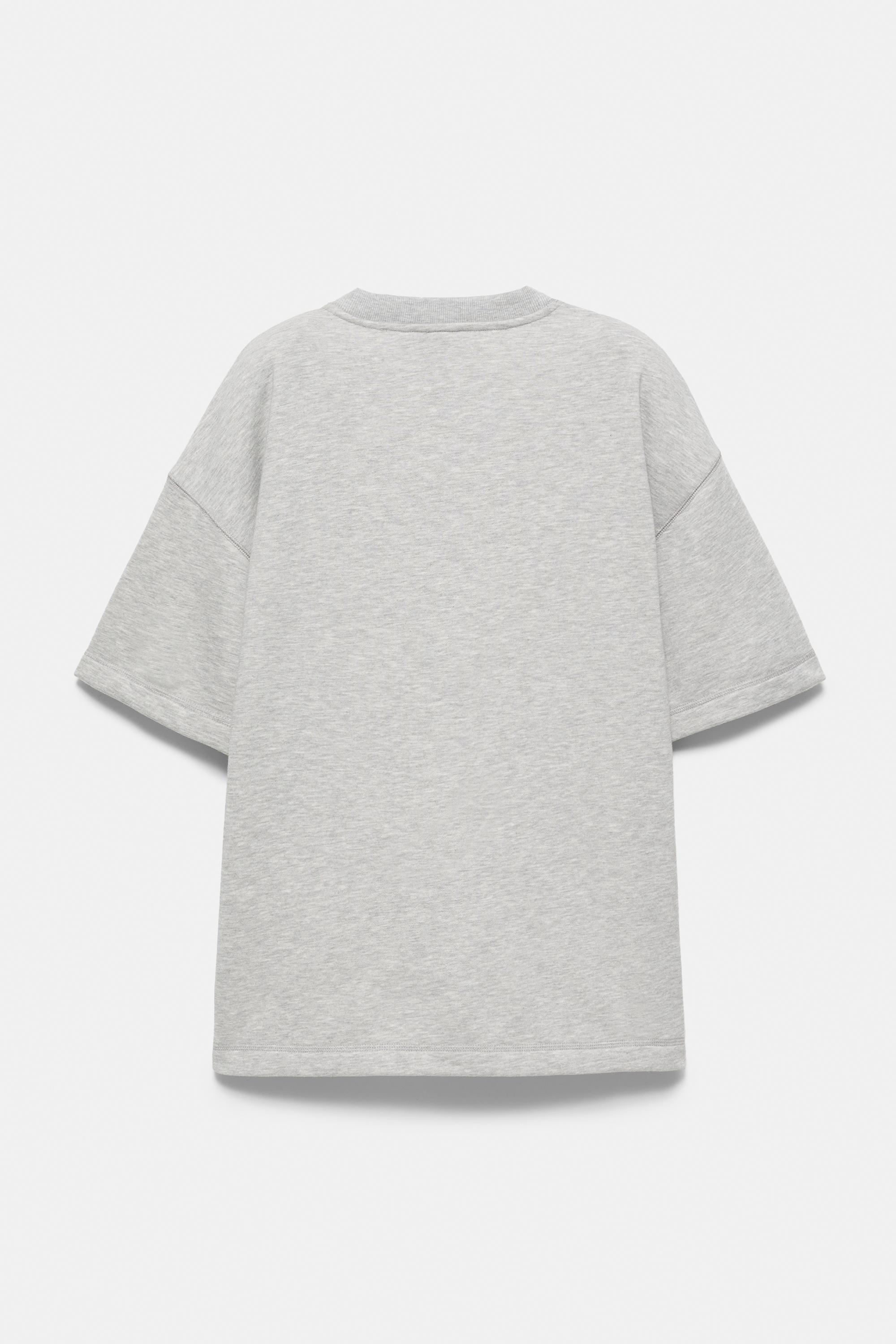 Short sleeve STWD sweatshirt — Greyish