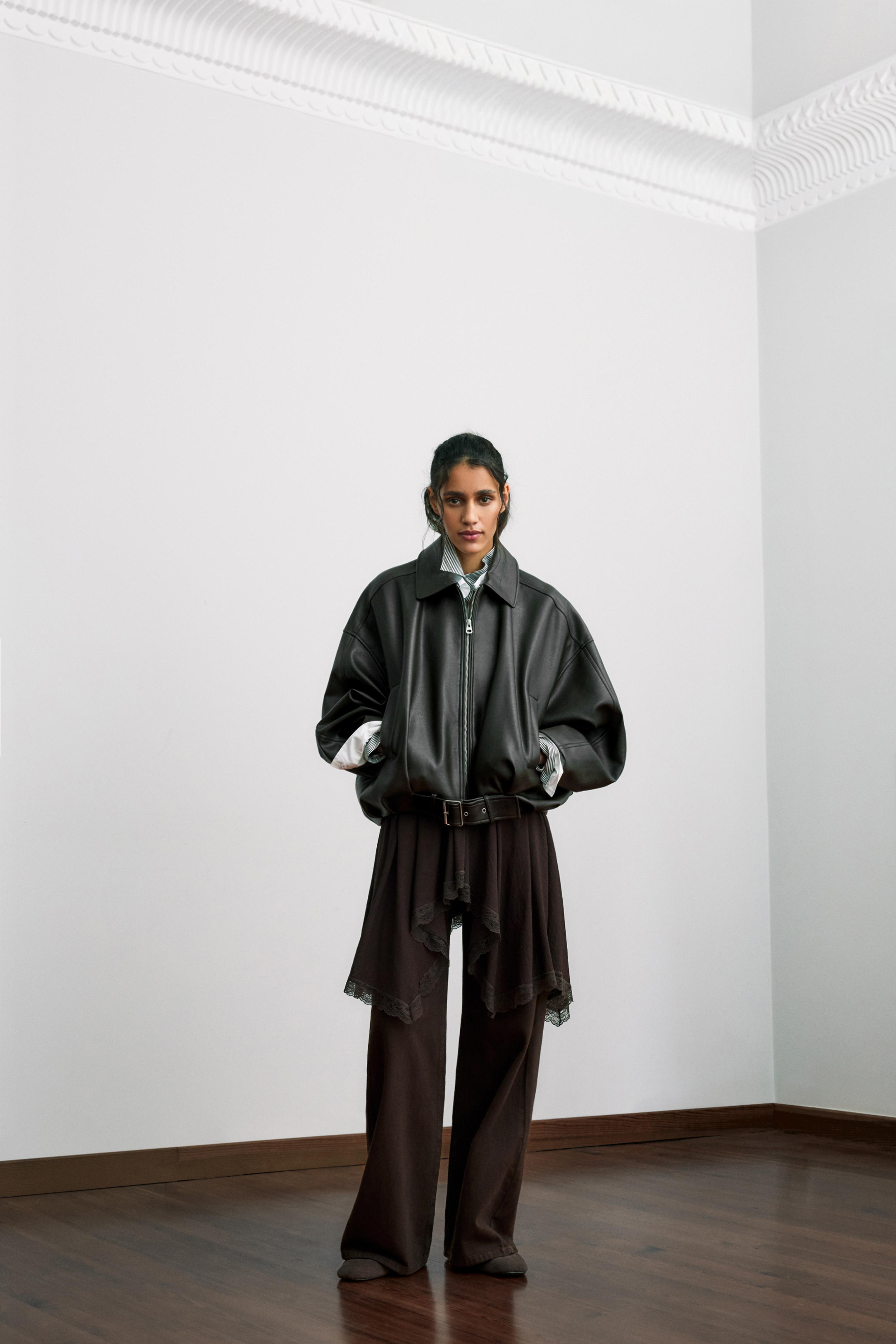 Suni deri balon ceket - Görsel 42