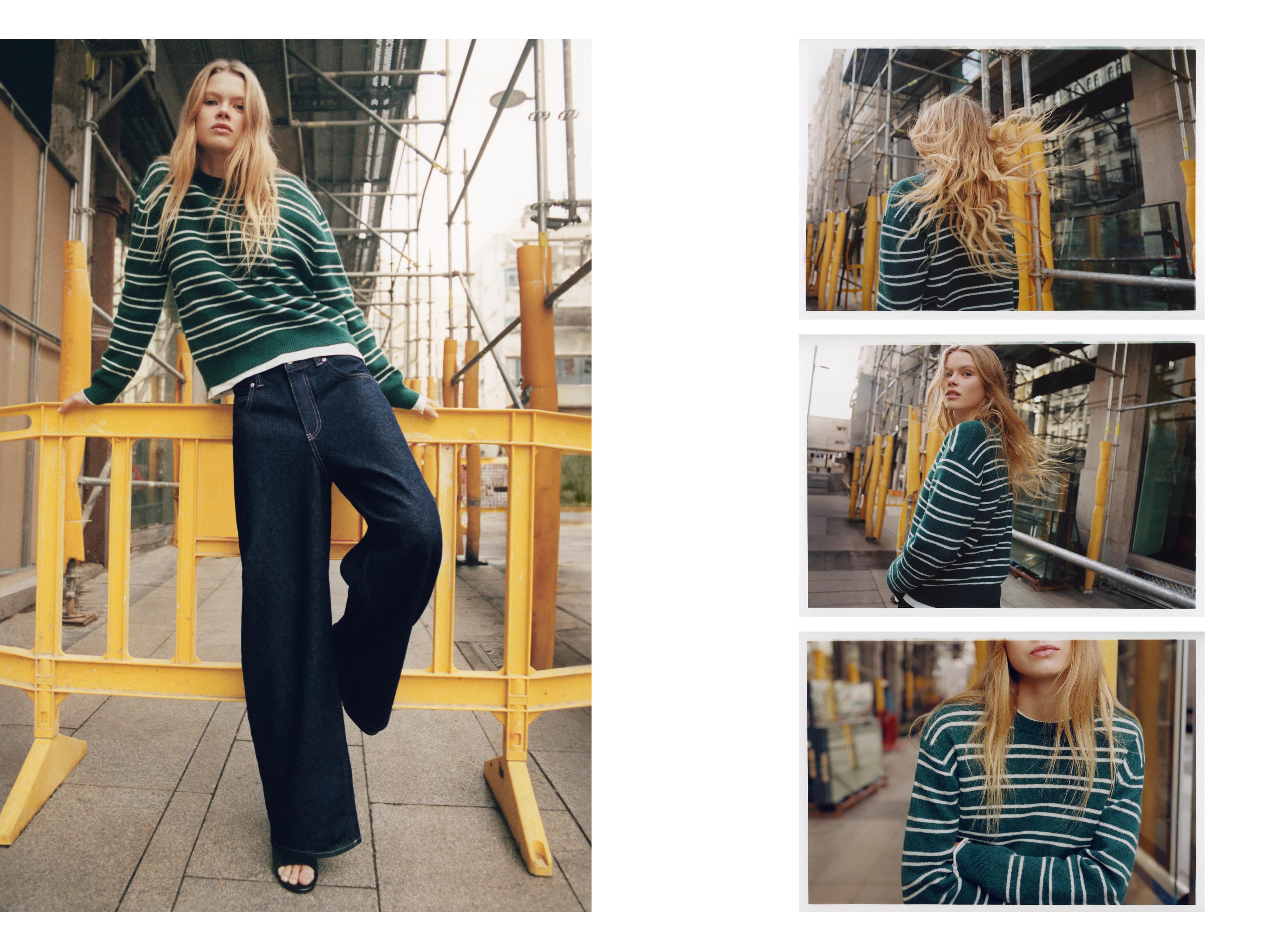 Oversize baggy jeans — Dark blue