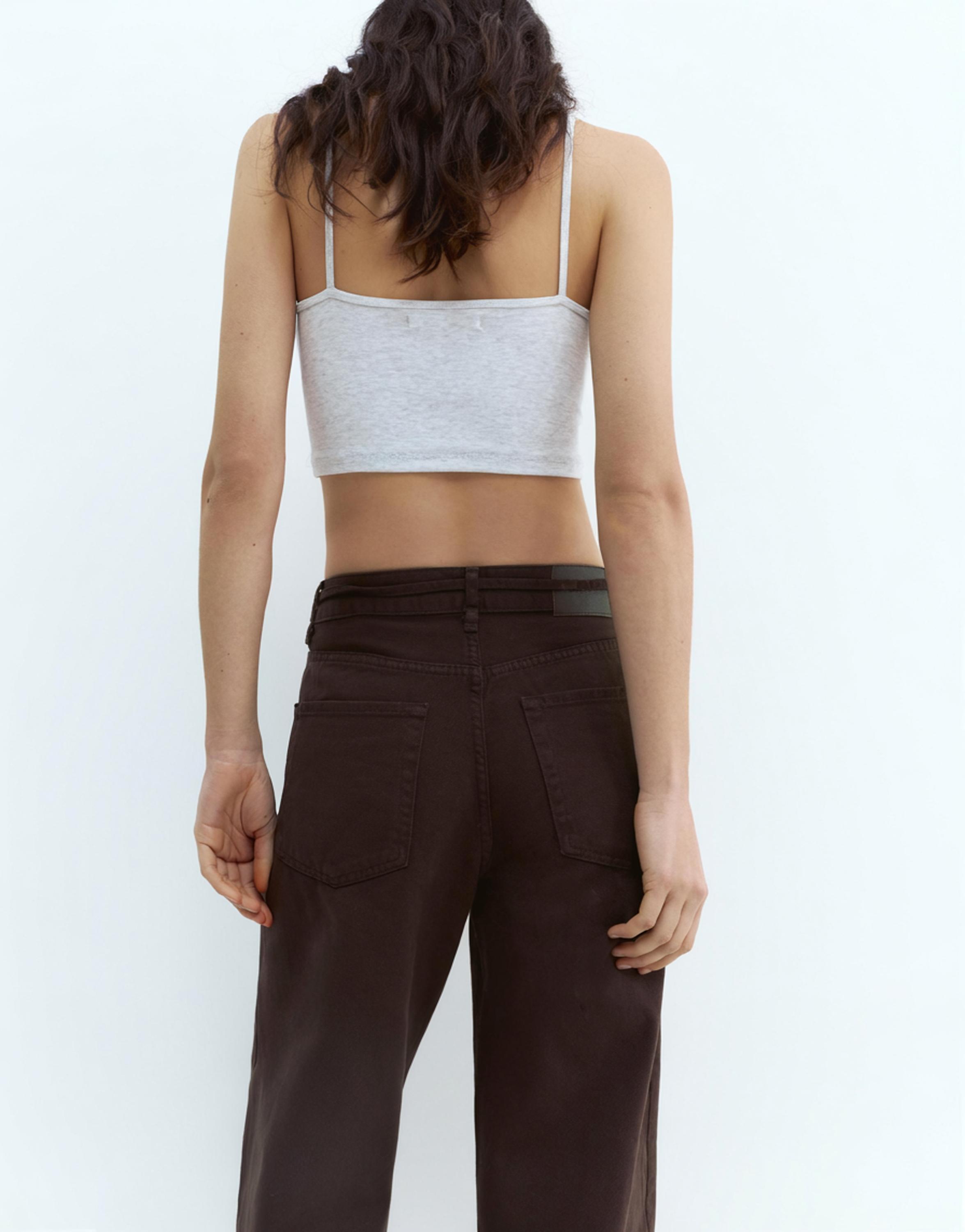 Bağcıklı baggy jean - Görsel 73