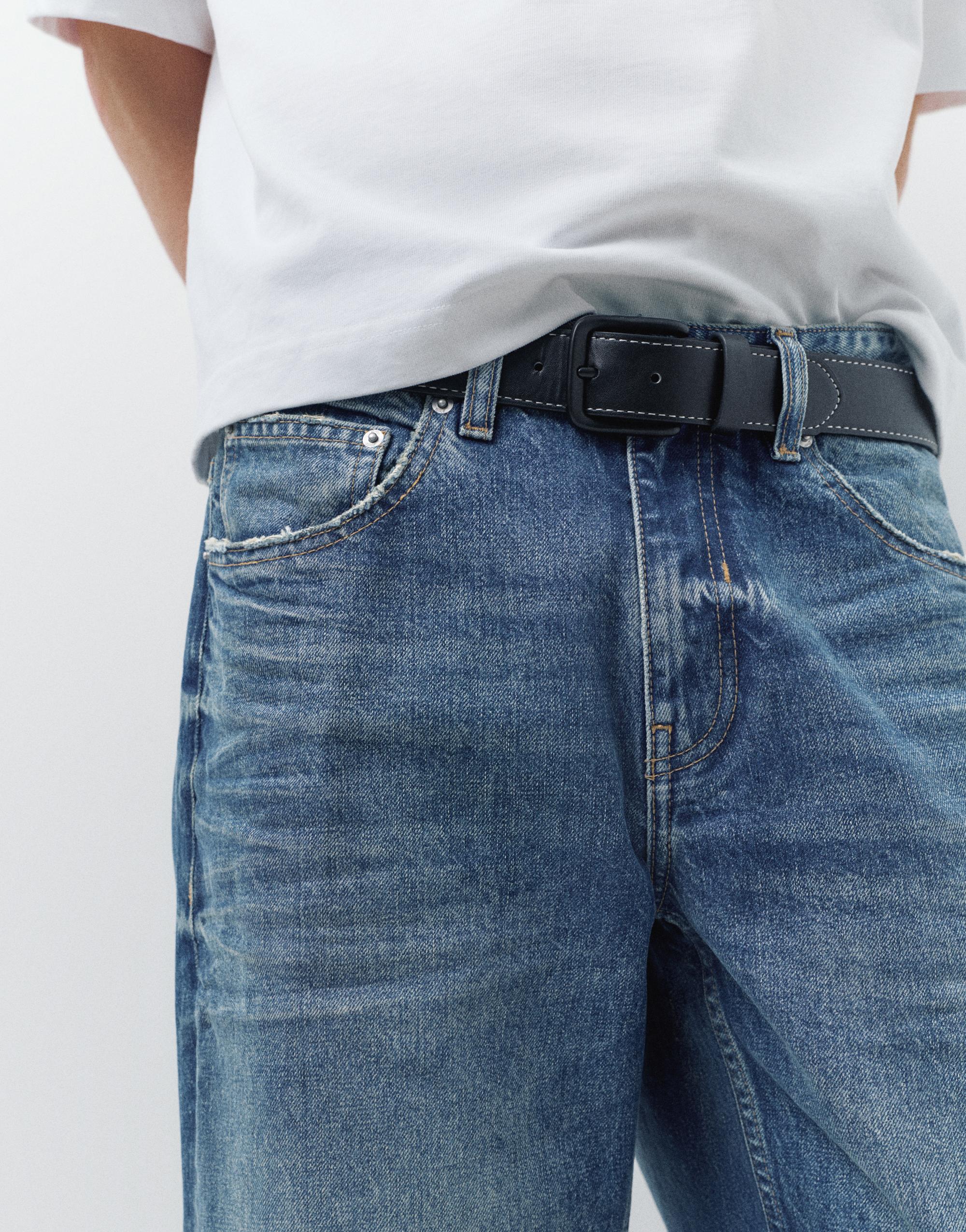 Düşük bel bol kesim jean - Görsel 56